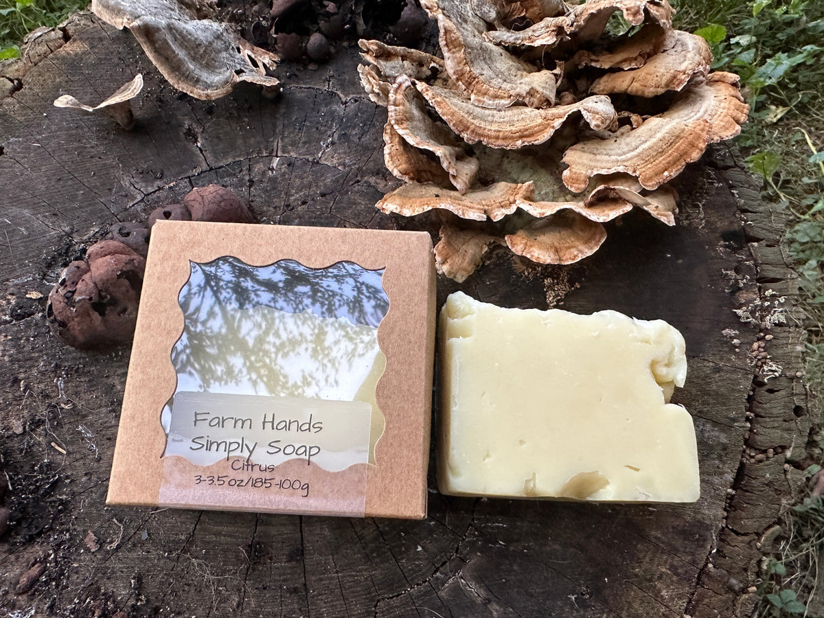Citrus Farm Hands Limited Ingredient Simply Soap ~ Dye Free (Copy)