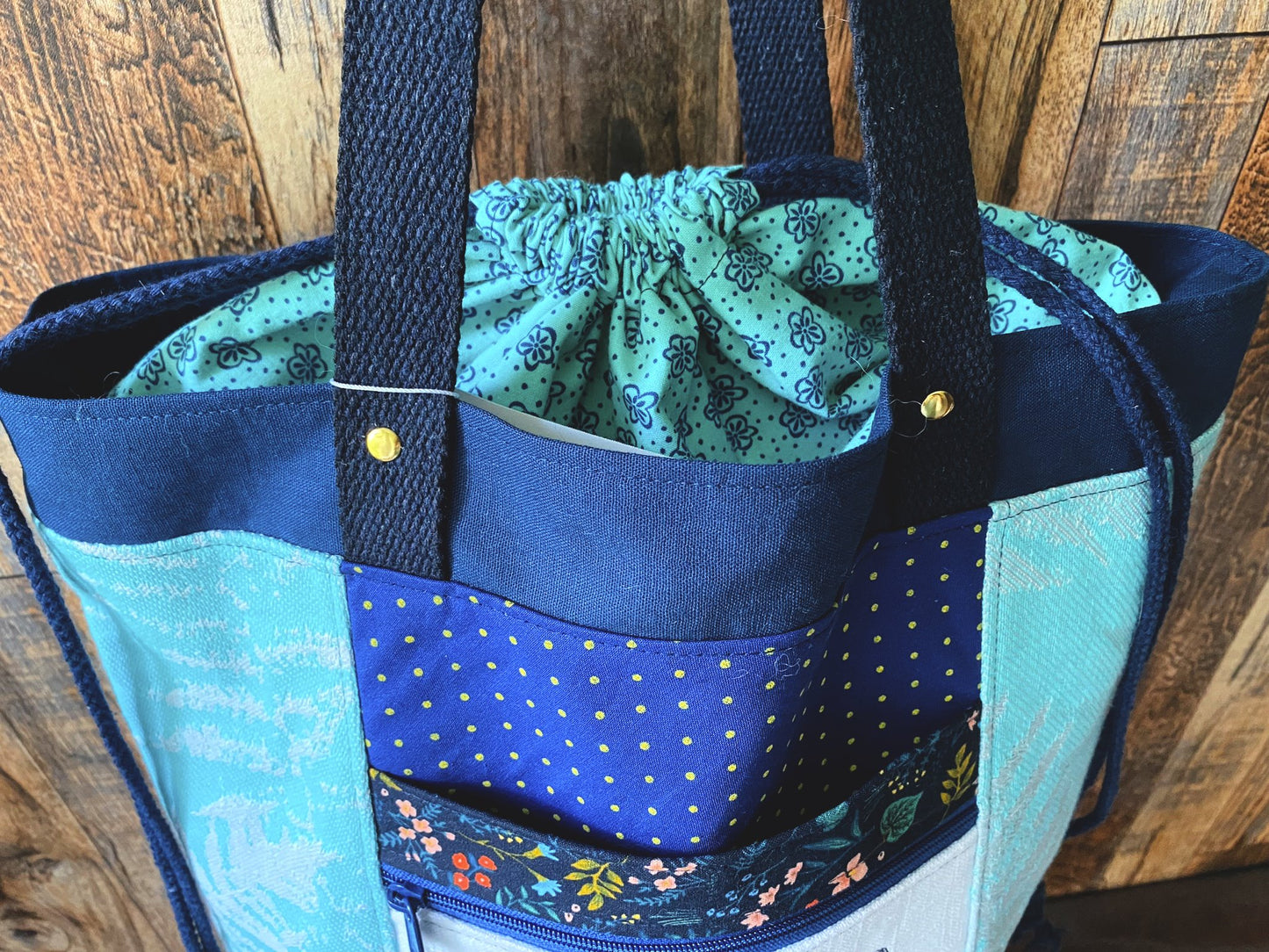 Box Turtle Large Firefly Project Bag