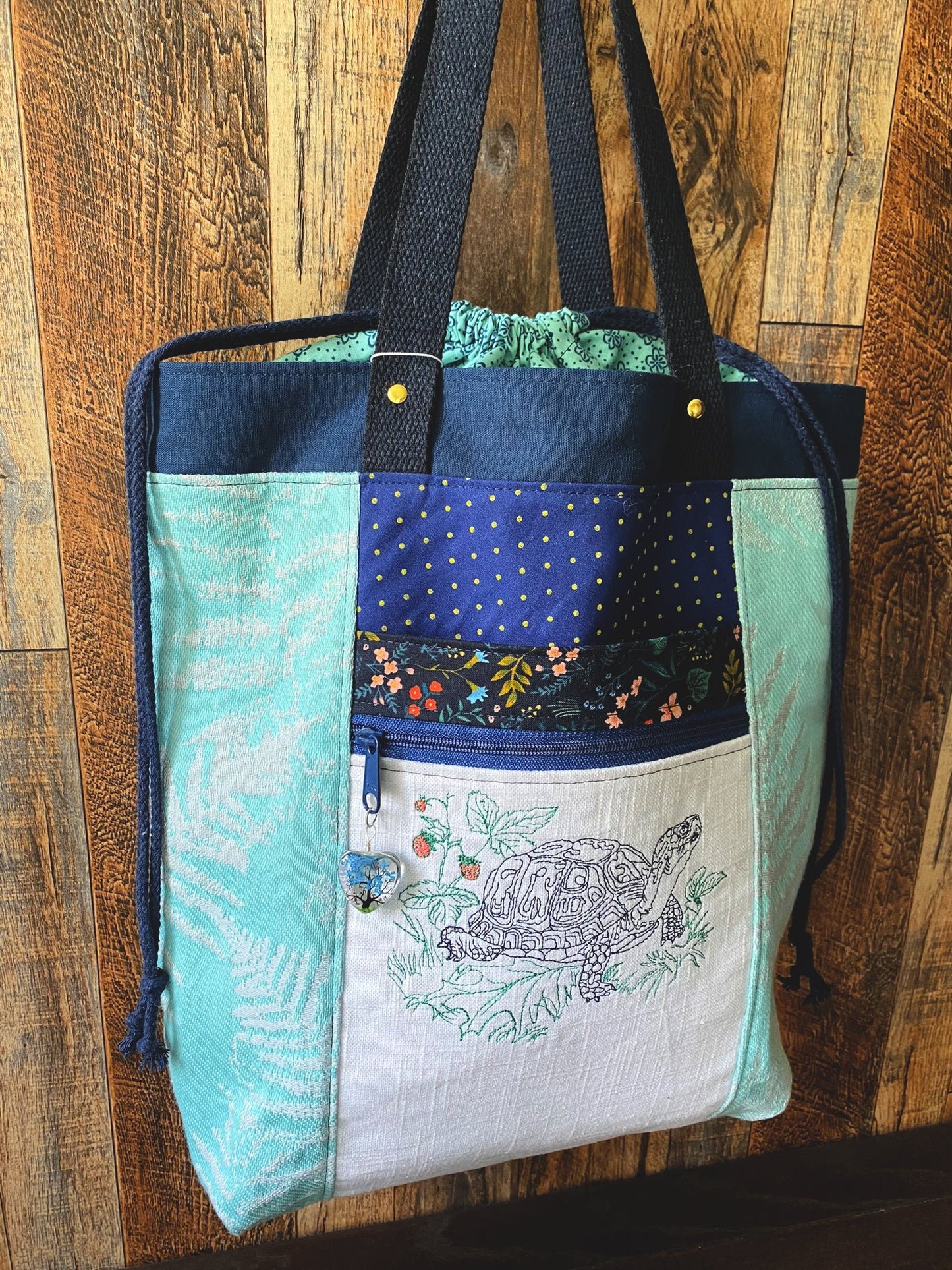 Box Turtle Large Firefly Project Bag