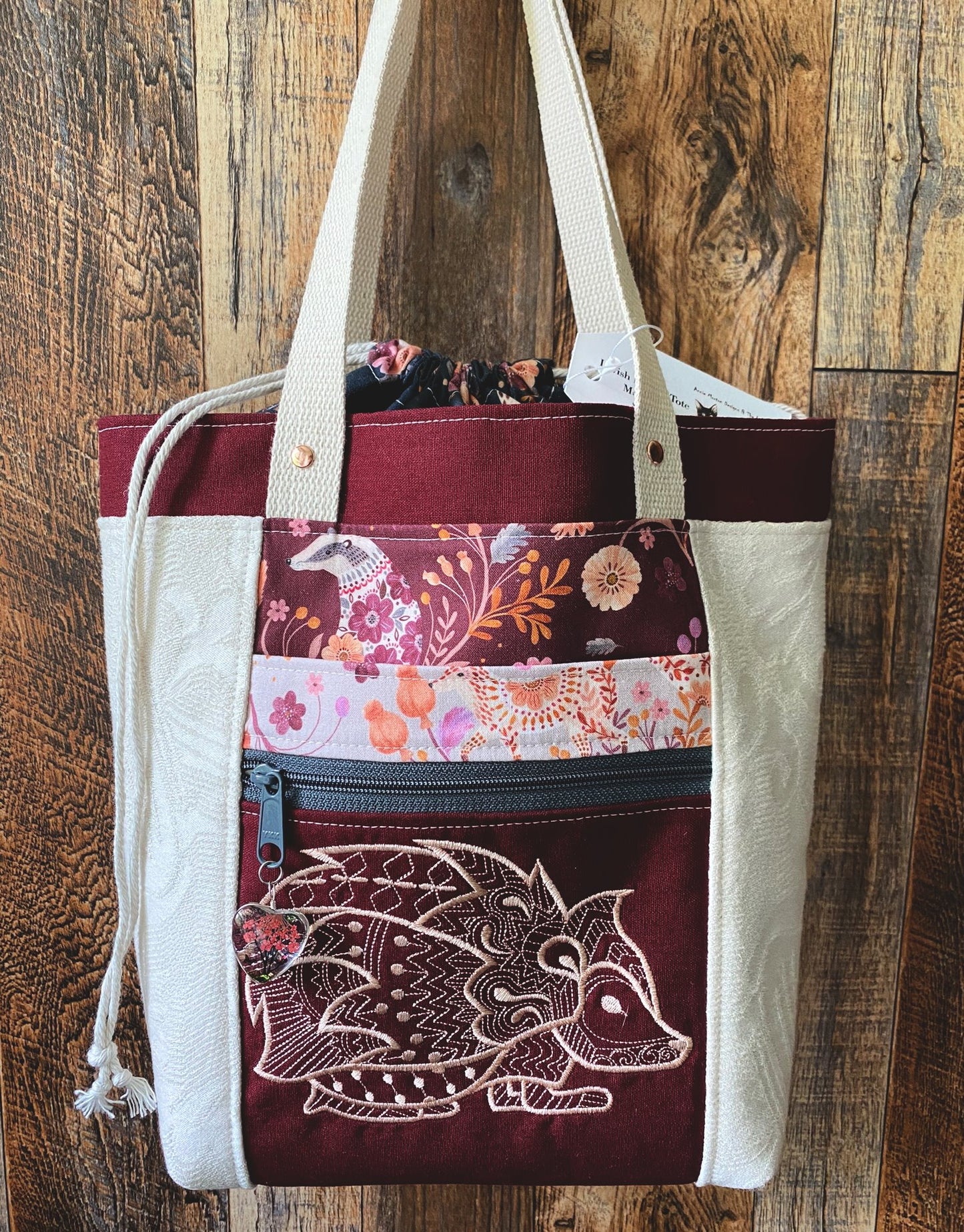Hedgehog Medium Firefly Project Bag