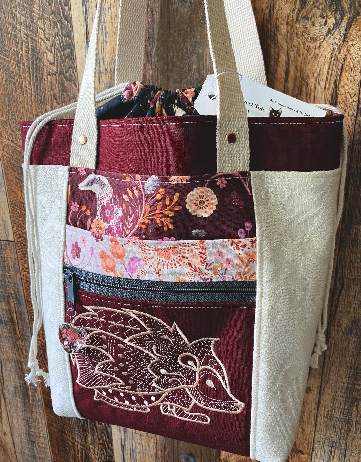 Hedgehog Medium Firefly Project Bag