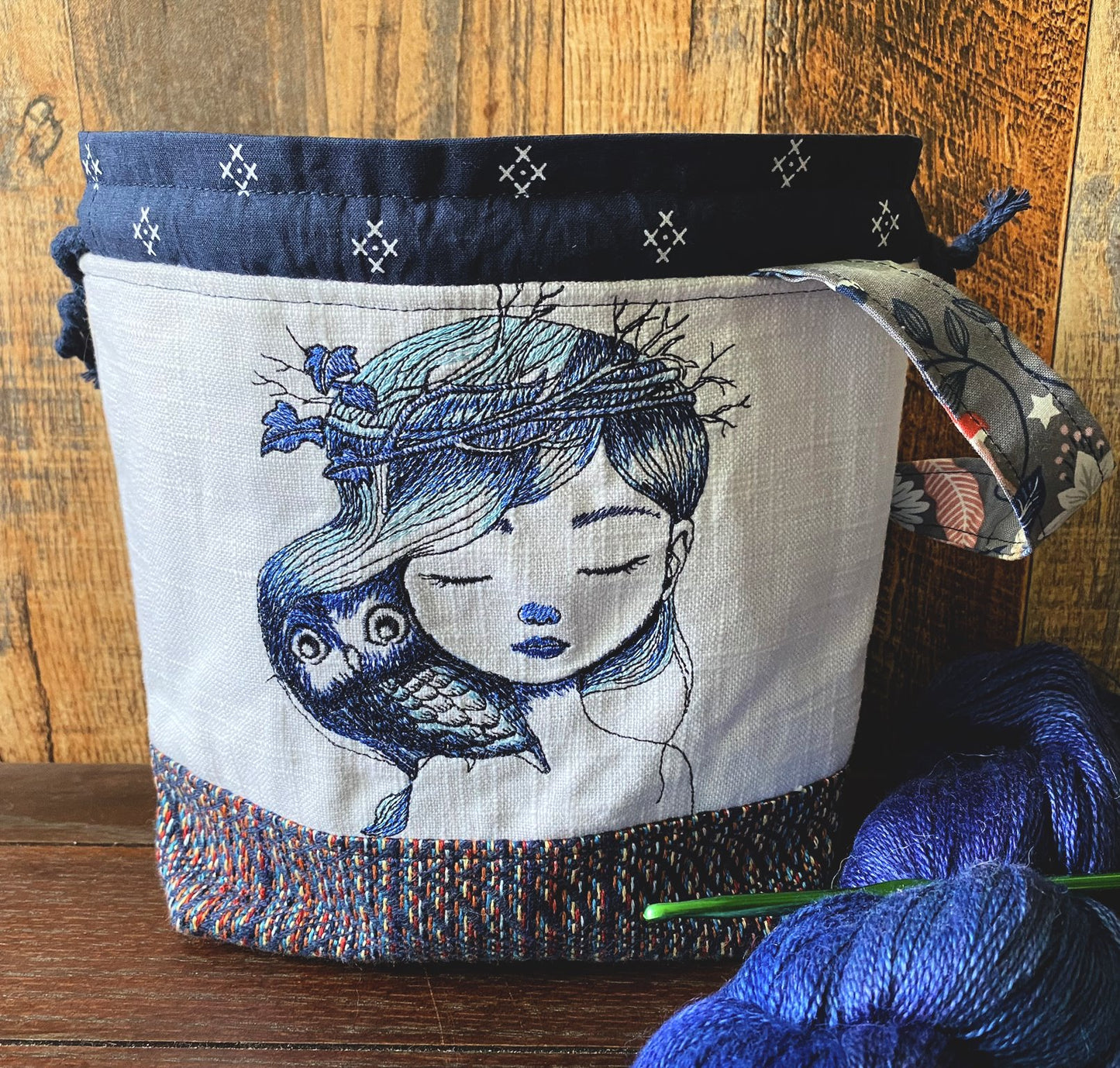 A Girl and Her Owl Small Project Bag