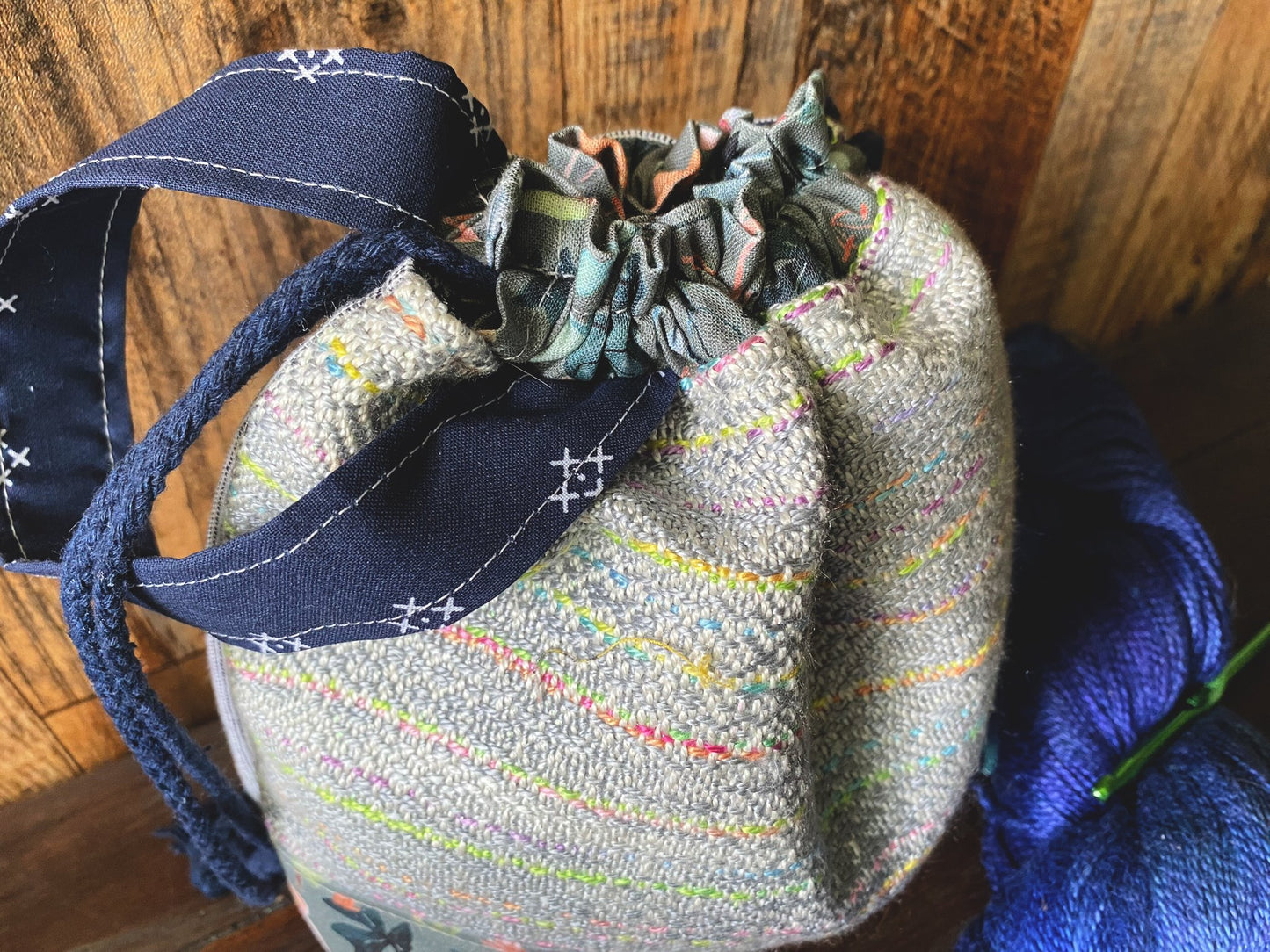 Nurse Log Small Project Bag