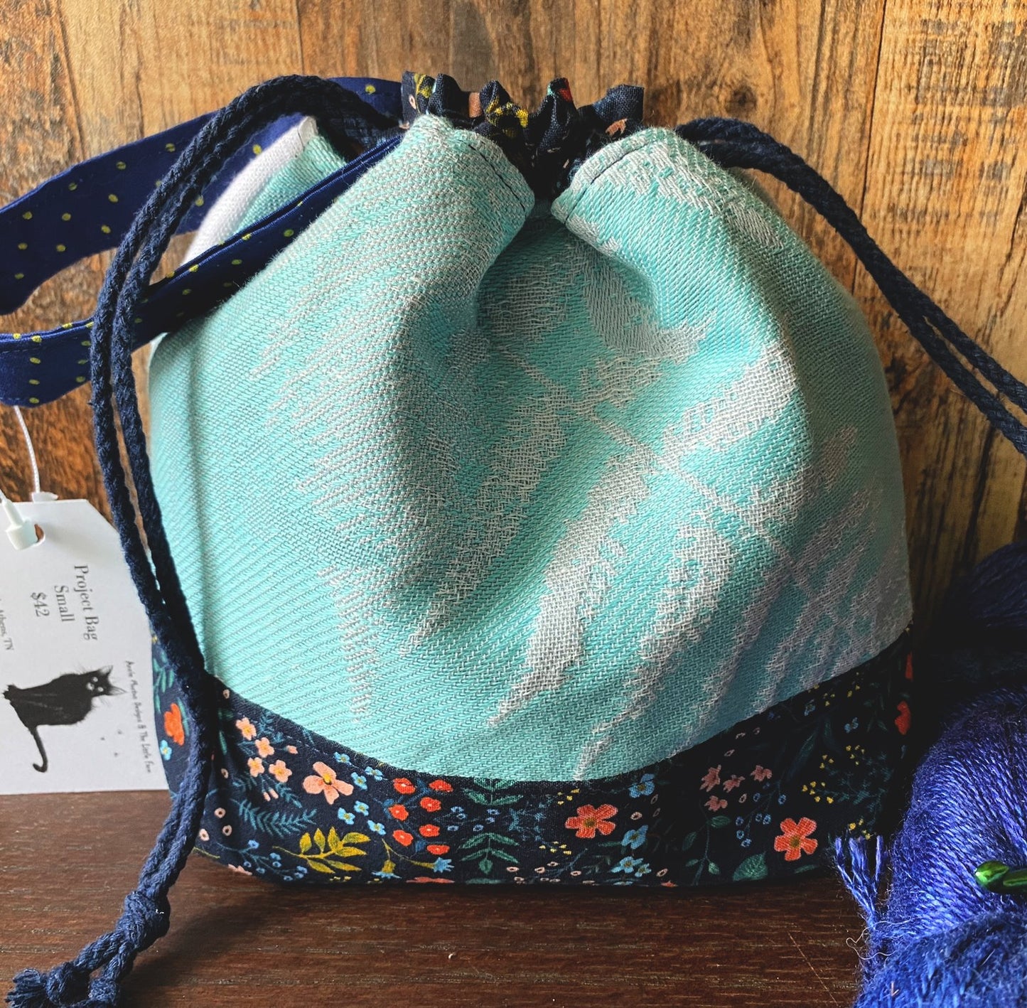 Box Turtle Small Project Bag