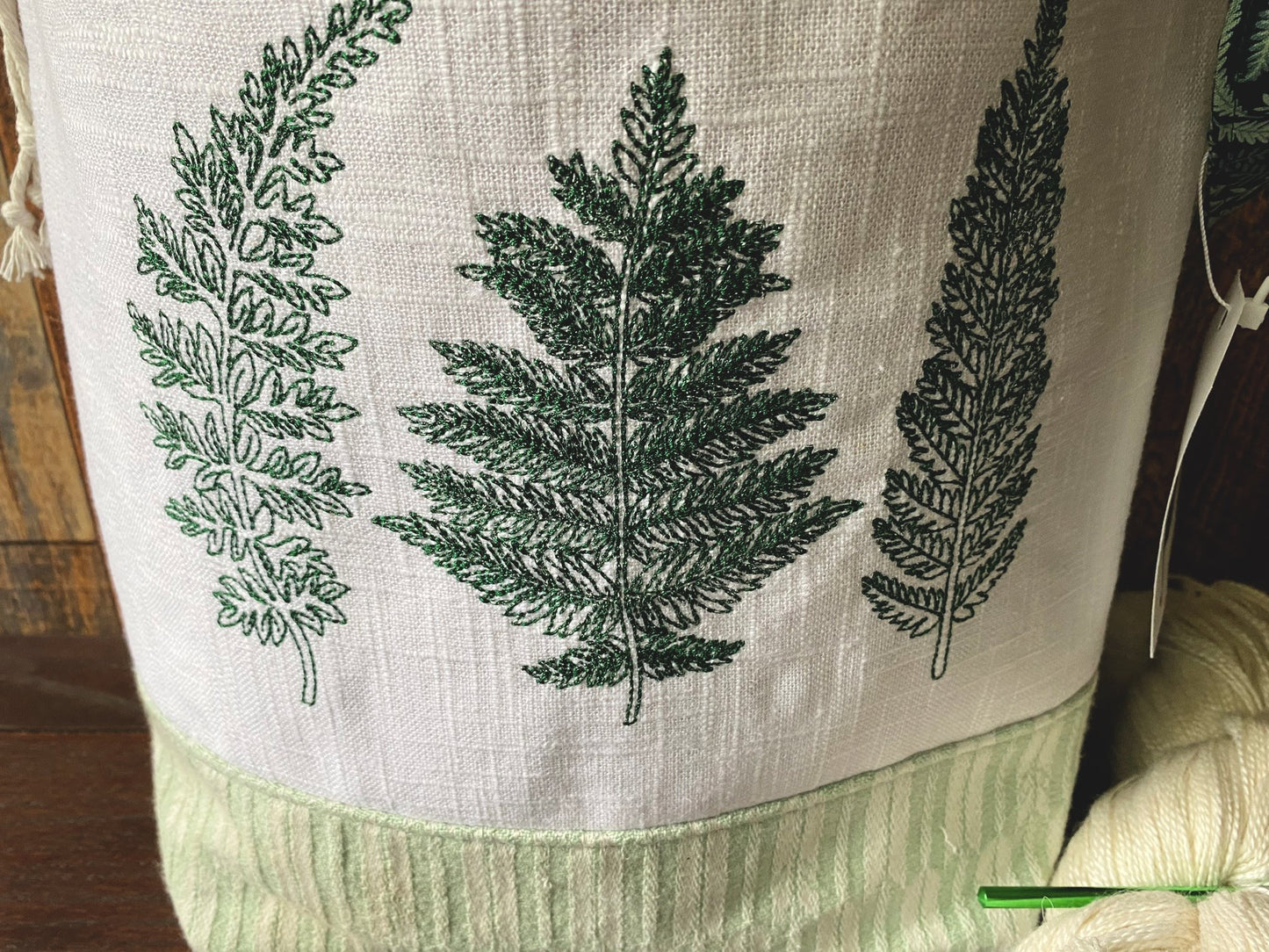 Forest Ferns Large Project Bag