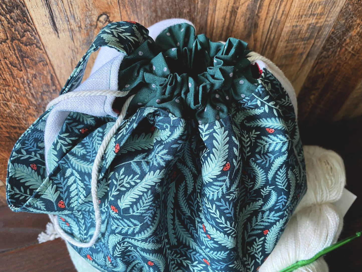 Forest Ferns Large Project Bag