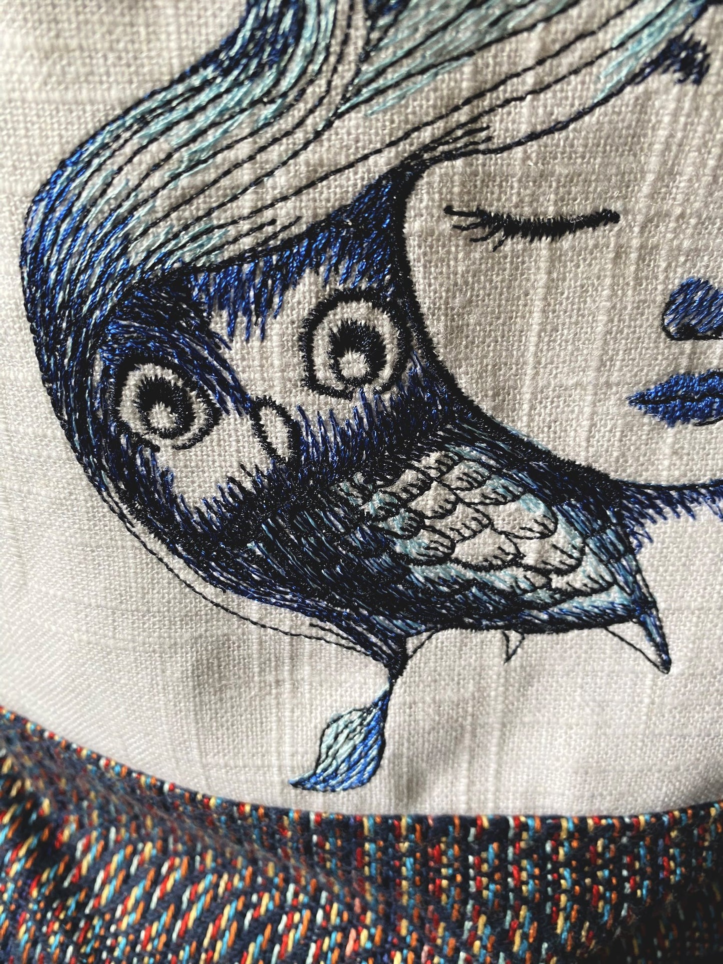 A Girl and Her Owl Large Project Bag
