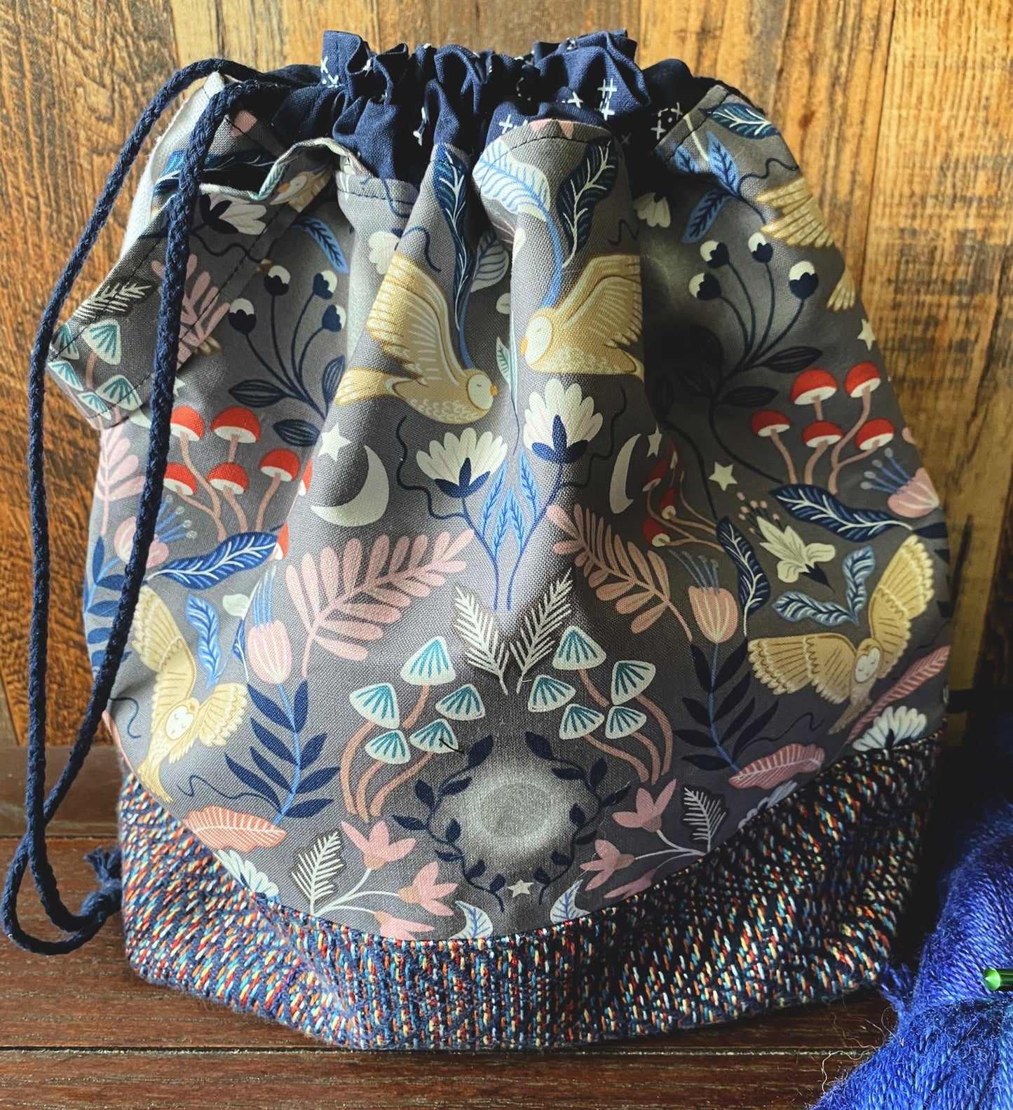 A Girl and Her Owl Large Project Bag