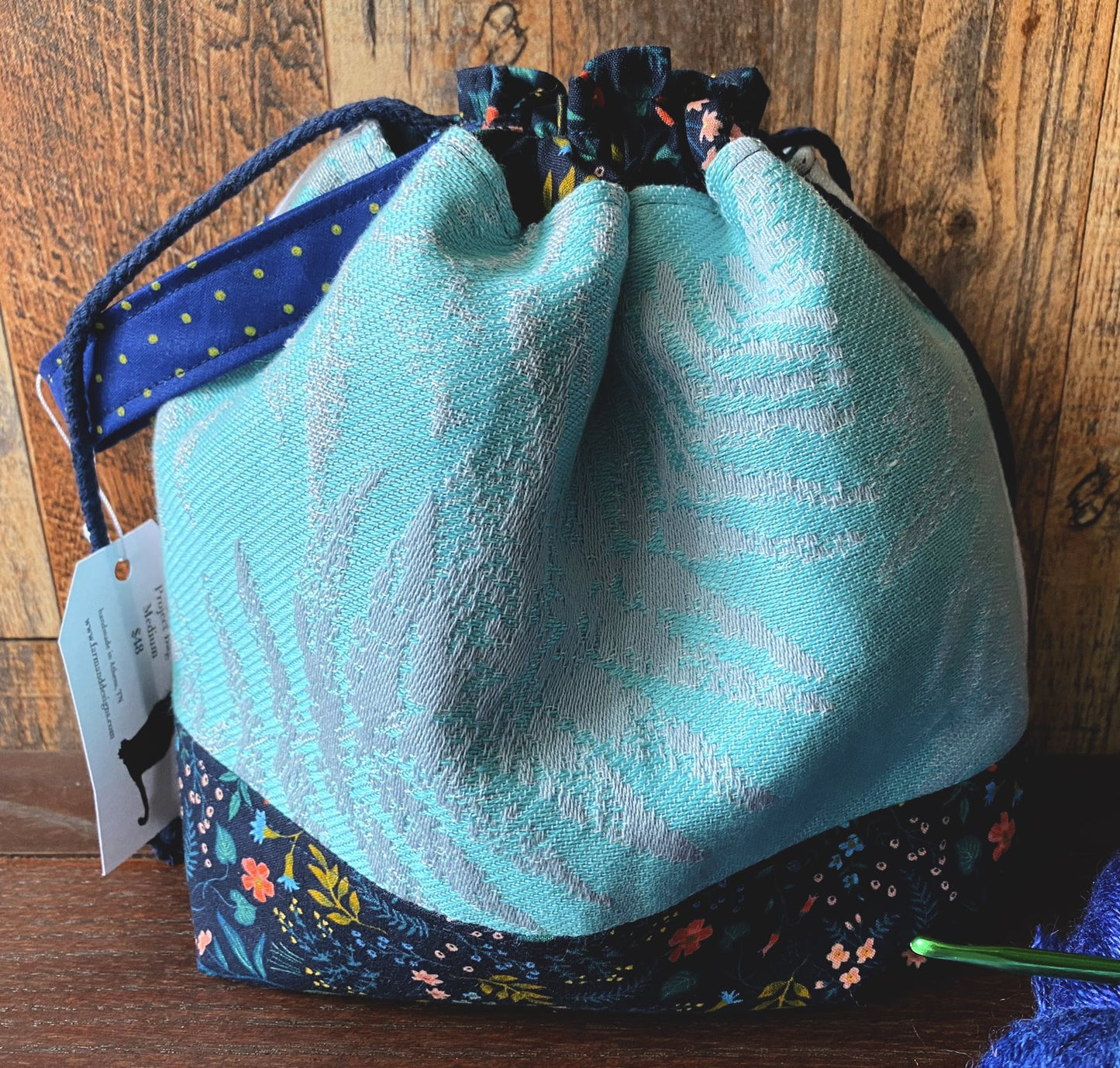 Box Turtle Medium Project Bag