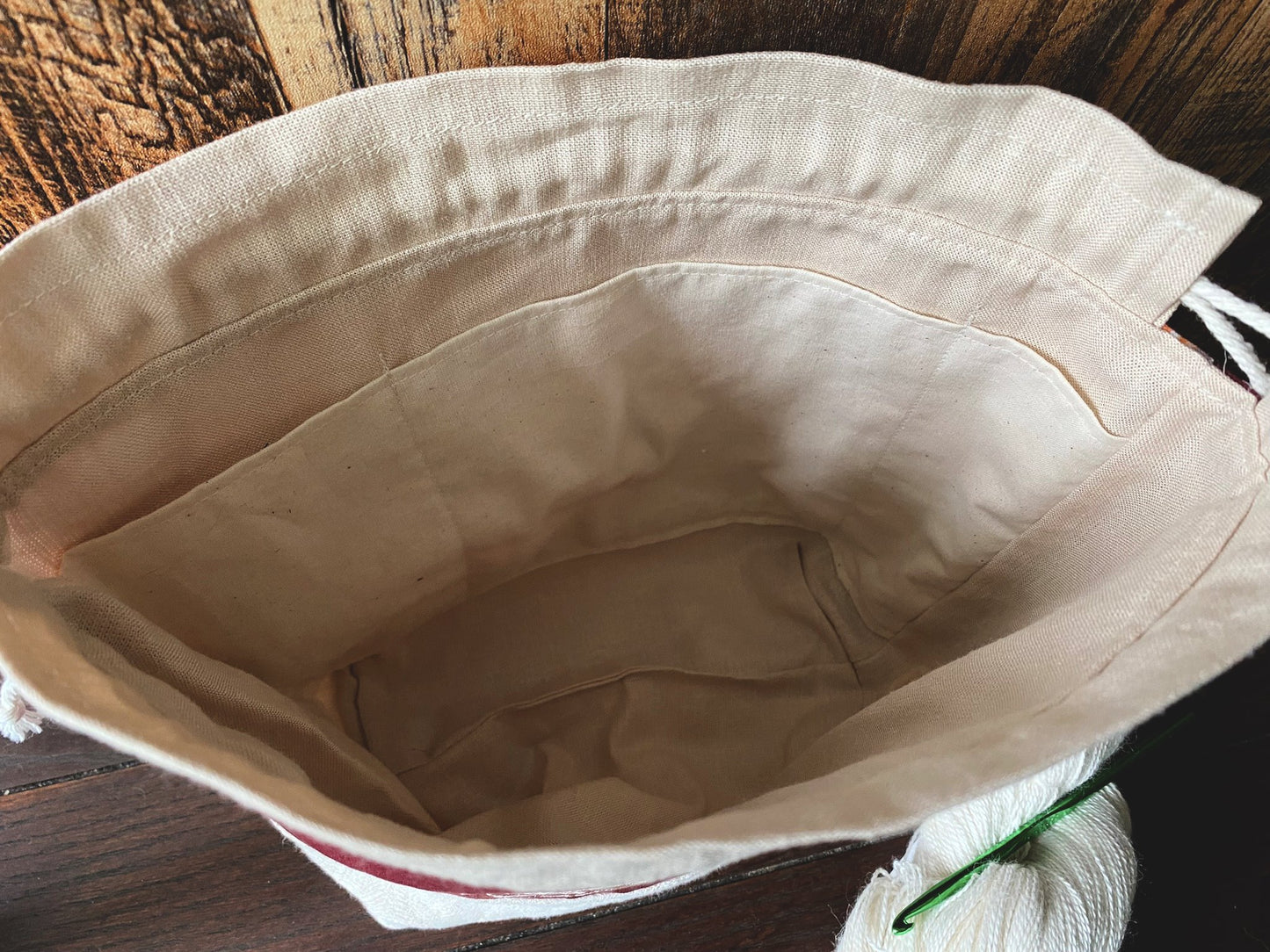 Bear and Woodland Friends Medium Project Bag