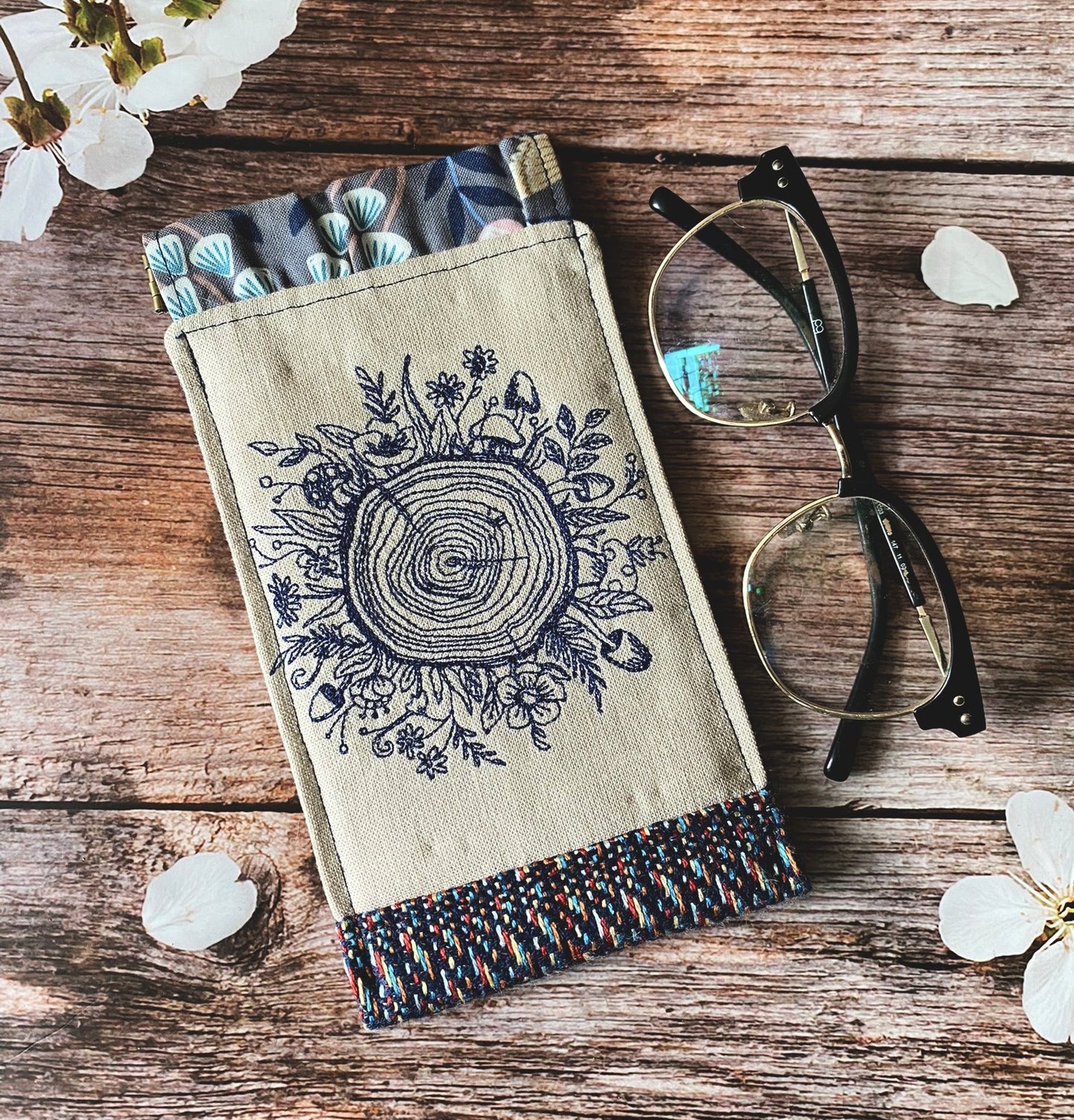 Nurse Log Padded Glasses Cases