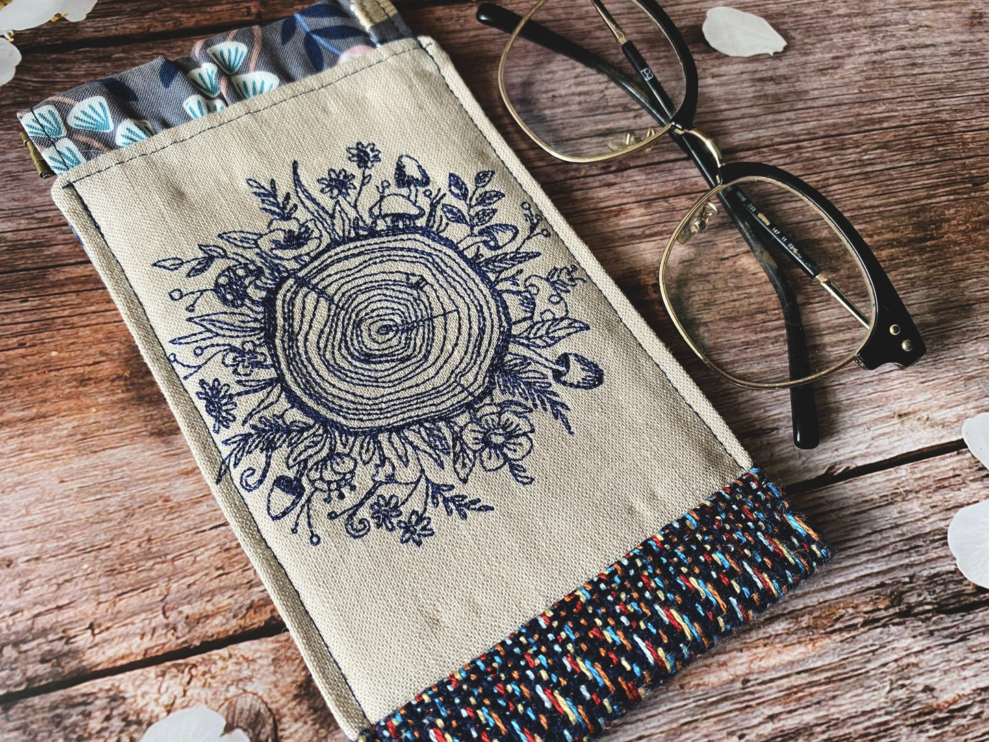 Nurse Log Padded Glasses Cases