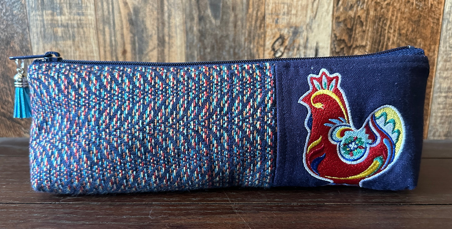 Dala Chicken Long and Lean Zipper Bag