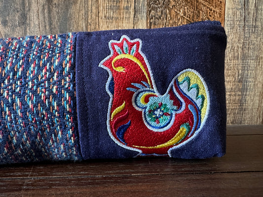 Dala Chicken Long and Lean Zipper Bag