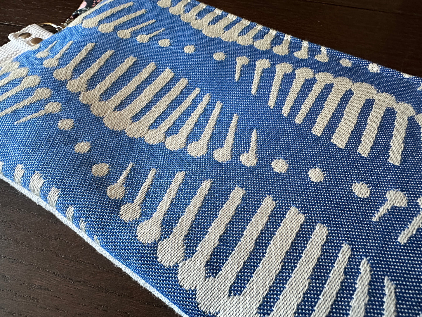 Gardening in my DNA Small Double Zipper Clutch and E-Reader Pouch