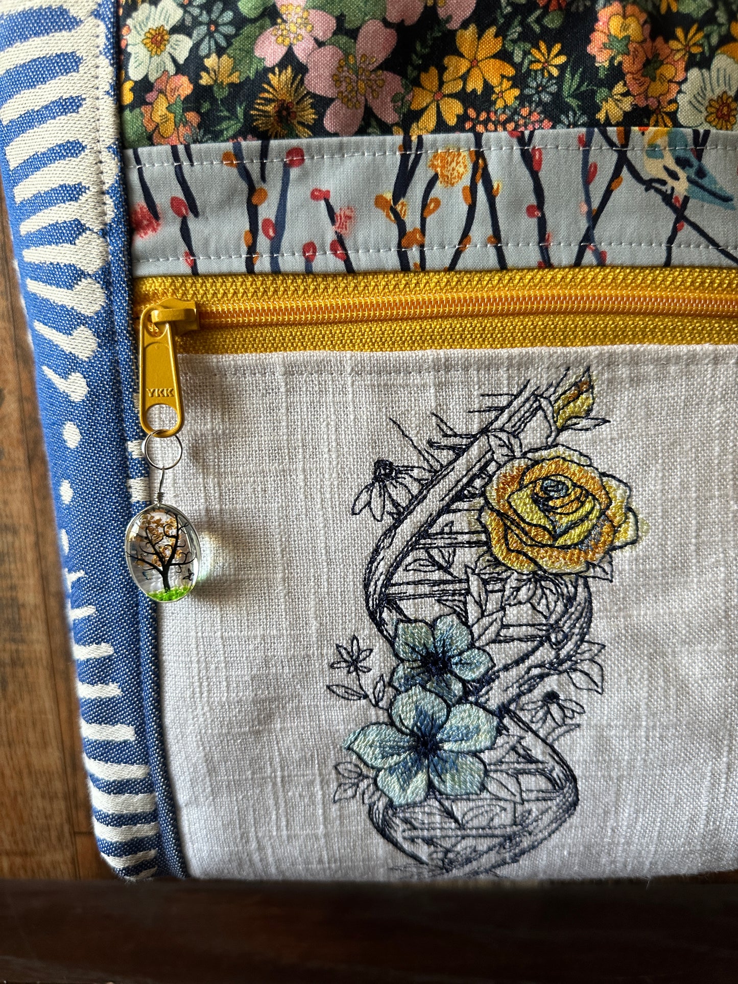 Gardening in my DNA Medium Firefly Project Bag