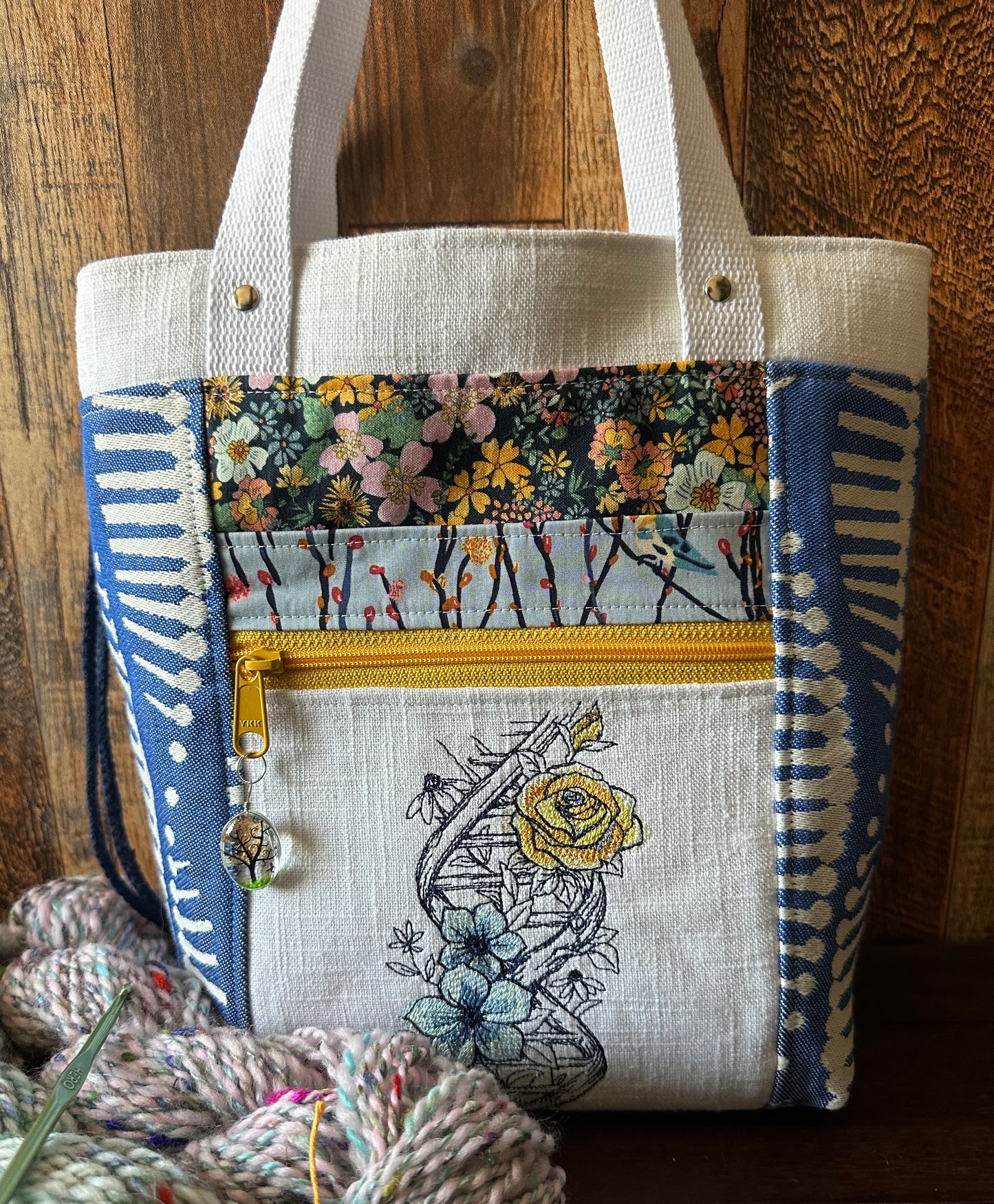 Gardening in my DNA Medium Firefly Project Bag
