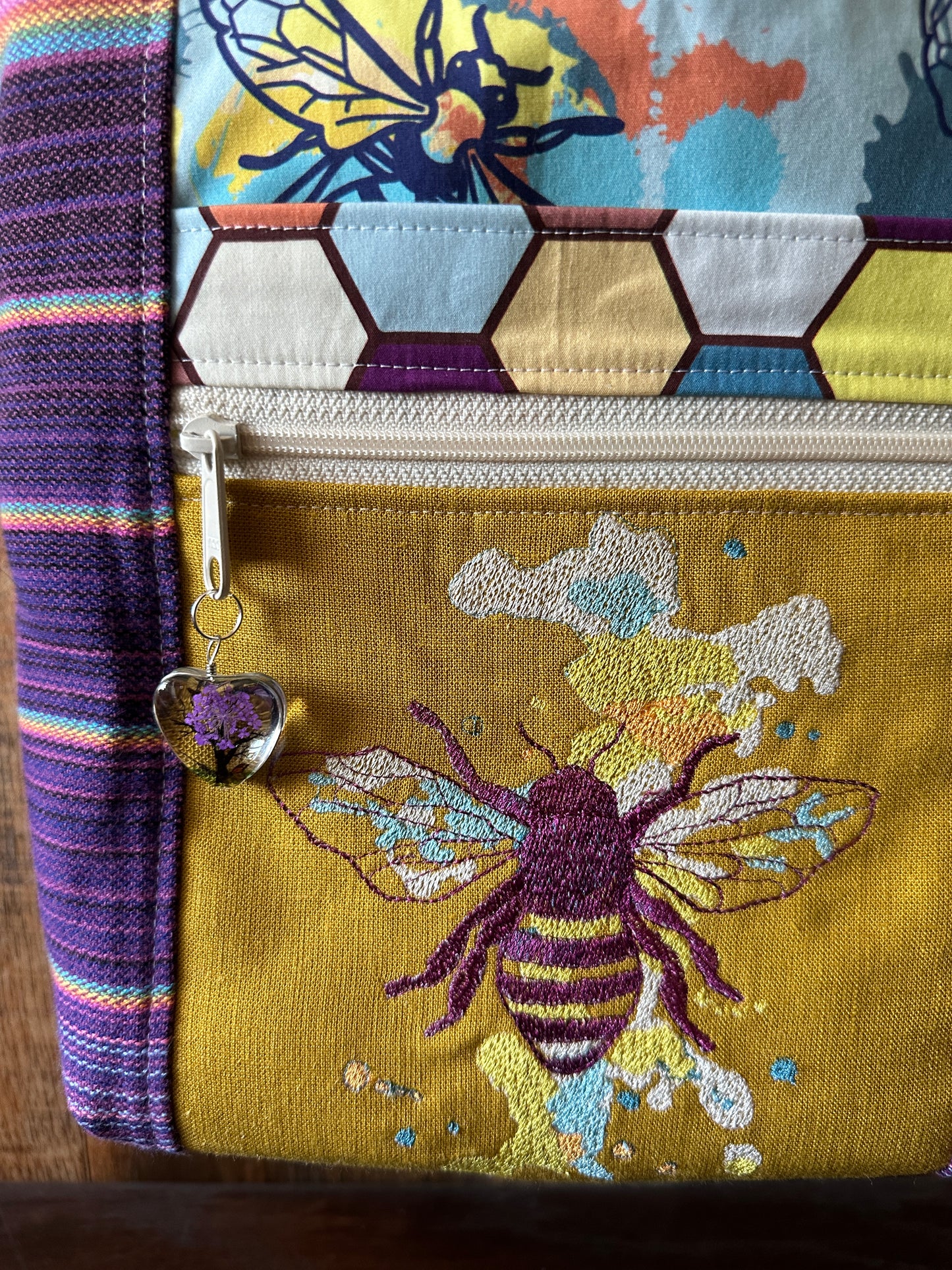 Buzzy Bees Medium Firefly Project Bag