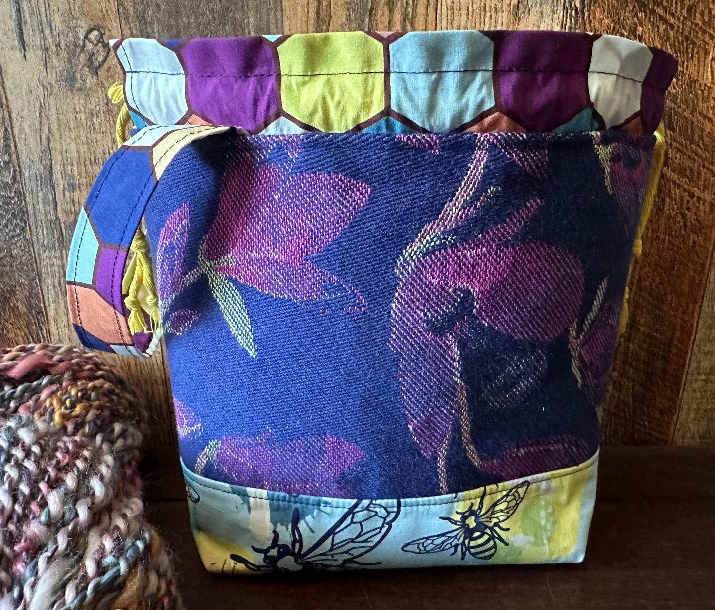 Buzzy Bees Small Project Bag
