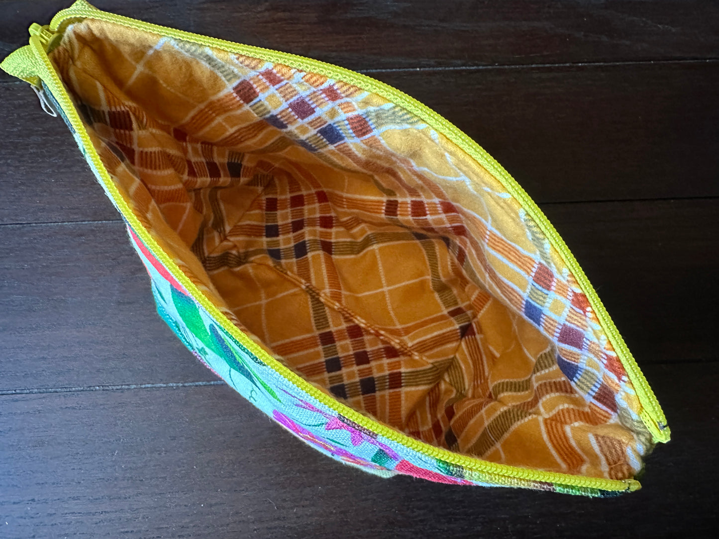 Summer Garden Small Open Wide Spindle Bag