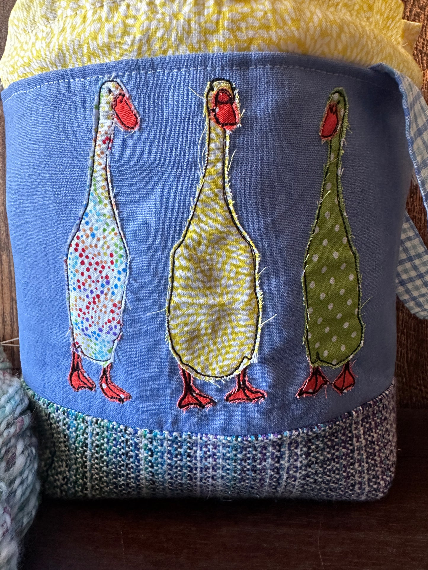 Runner Ducks Small Project Bag