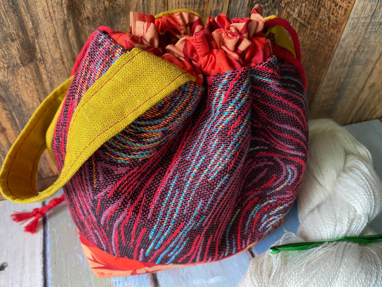 Starry Swallows Small Project Bag