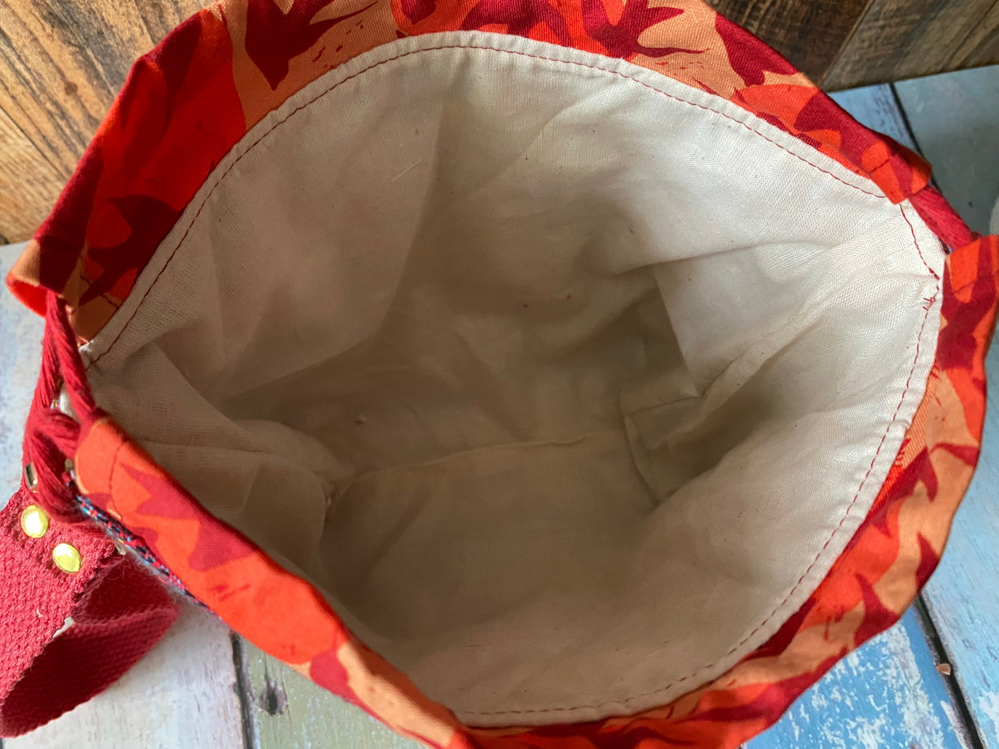 Starry Swallows Plenty O' Pockets Small Drawstring Pouch
