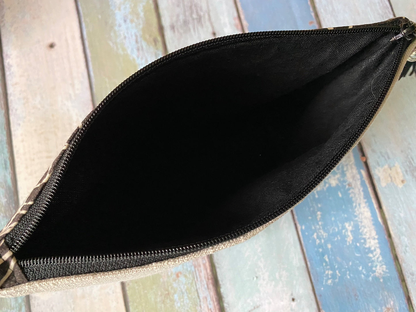 Black Sheep Project or Cosmetic Zipper Bag