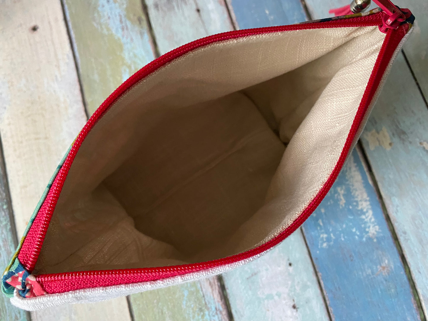 Llama Project or Cosmetic Zipper Bag