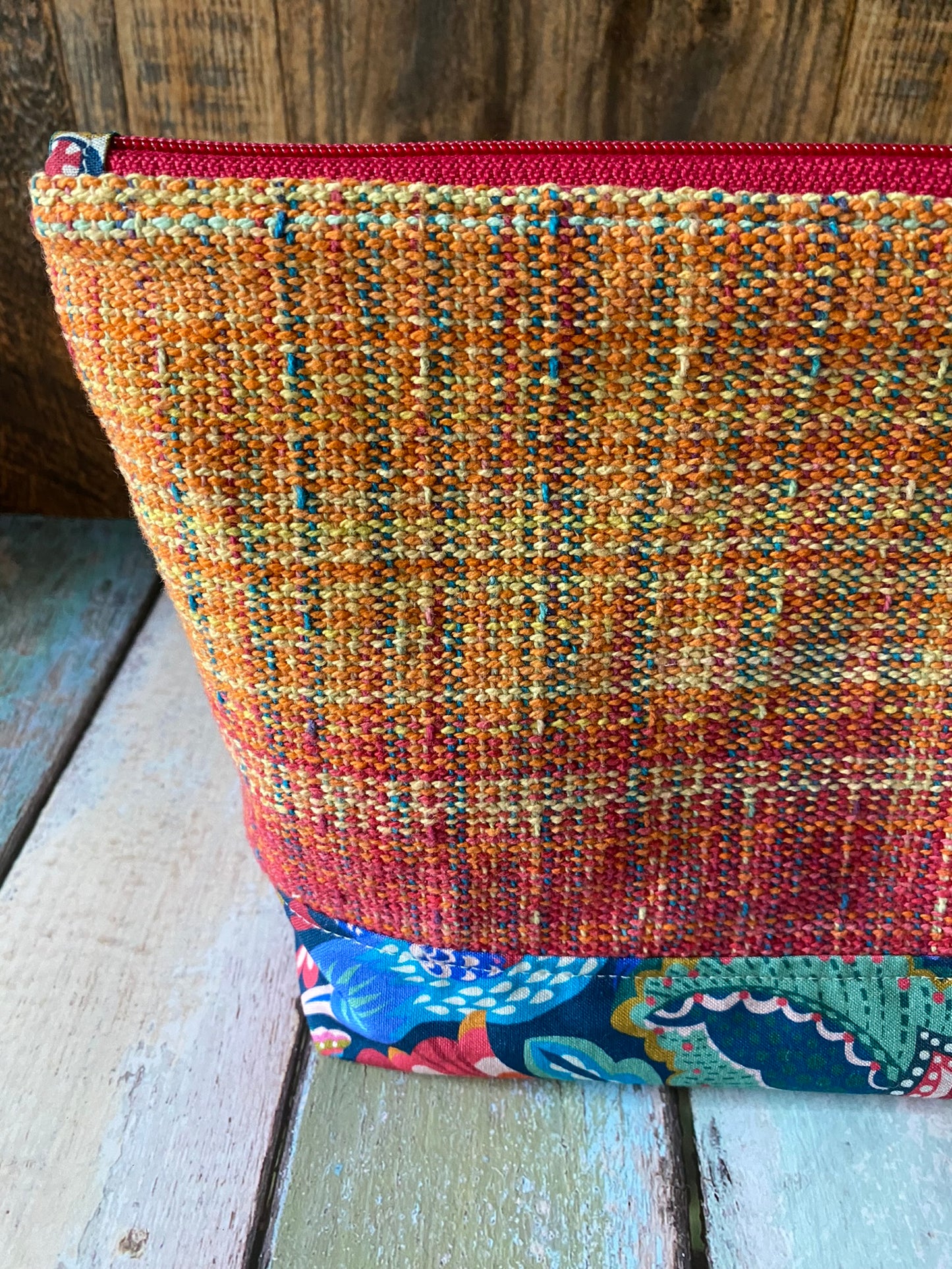 Llama Momma Project or Cosmetic Zipper Bag