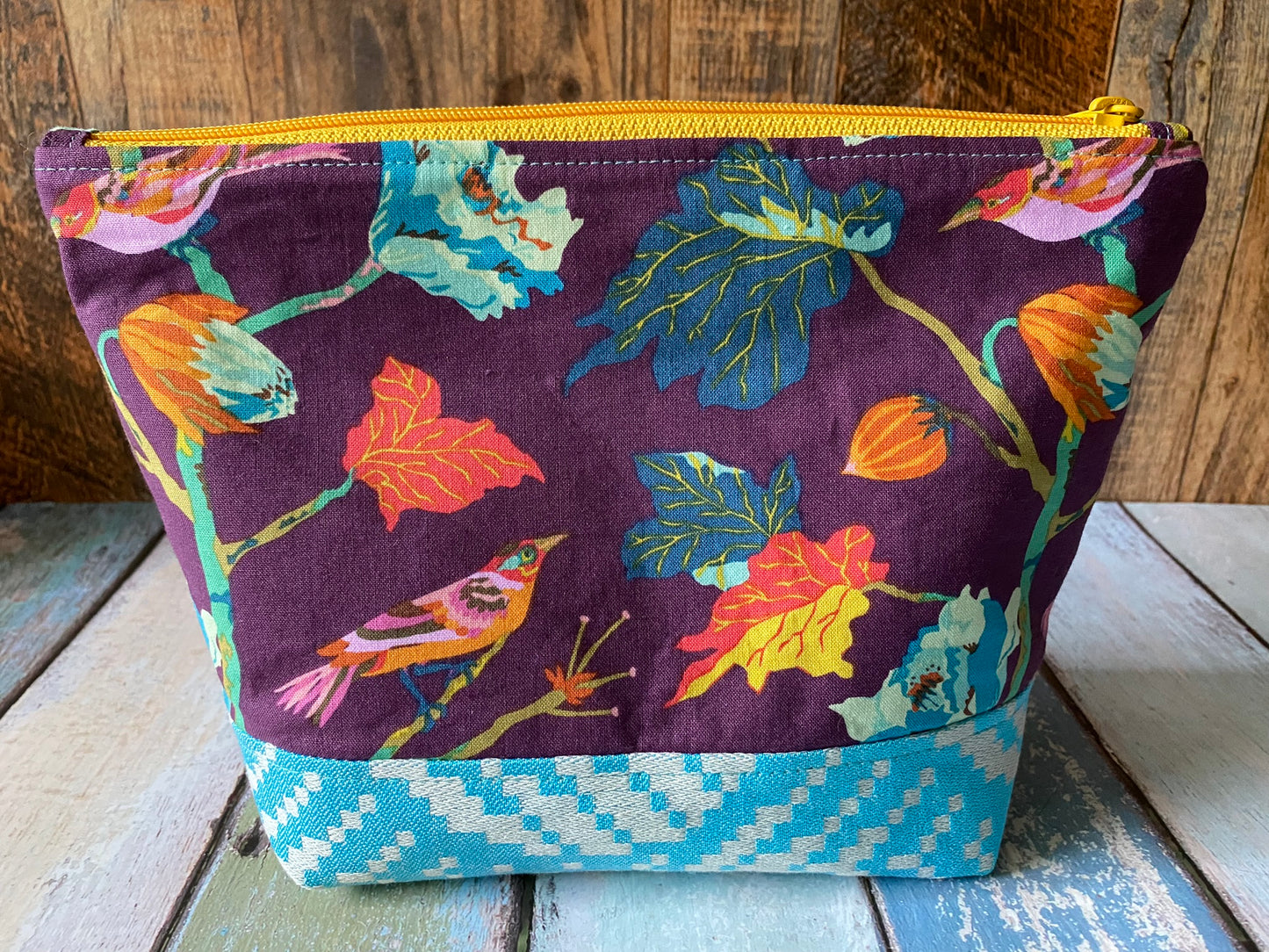 Bunny Bum Project or Cosmetic Zipper Bag