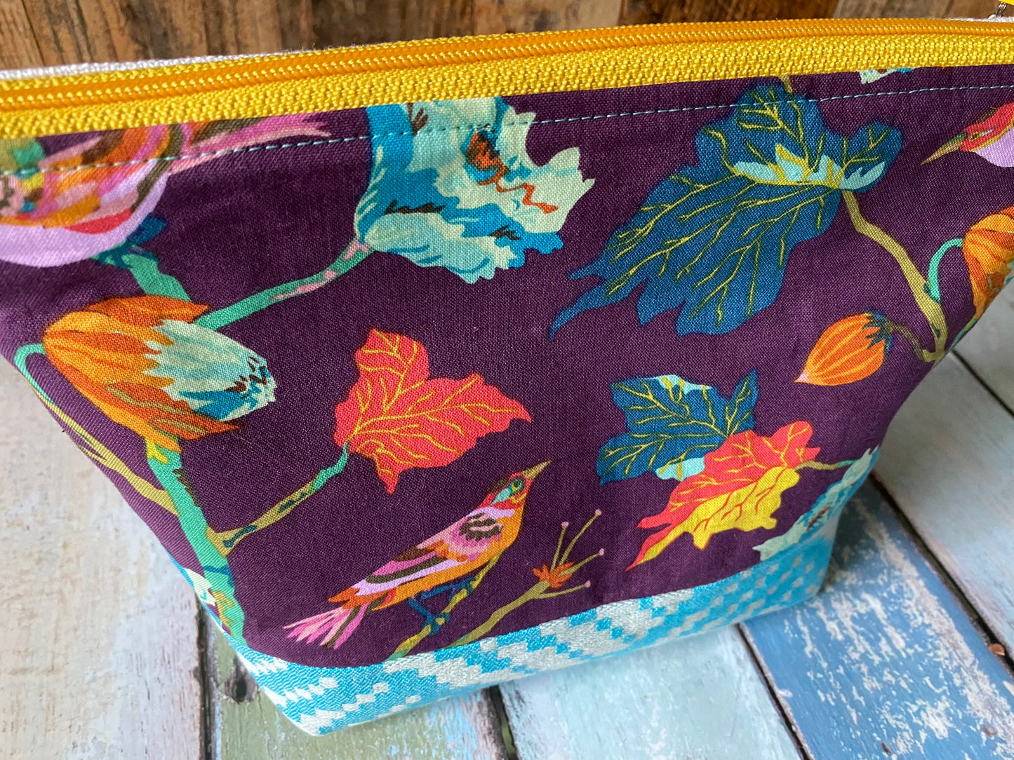 Bunny Bum Project or Cosmetic Zipper Bag
