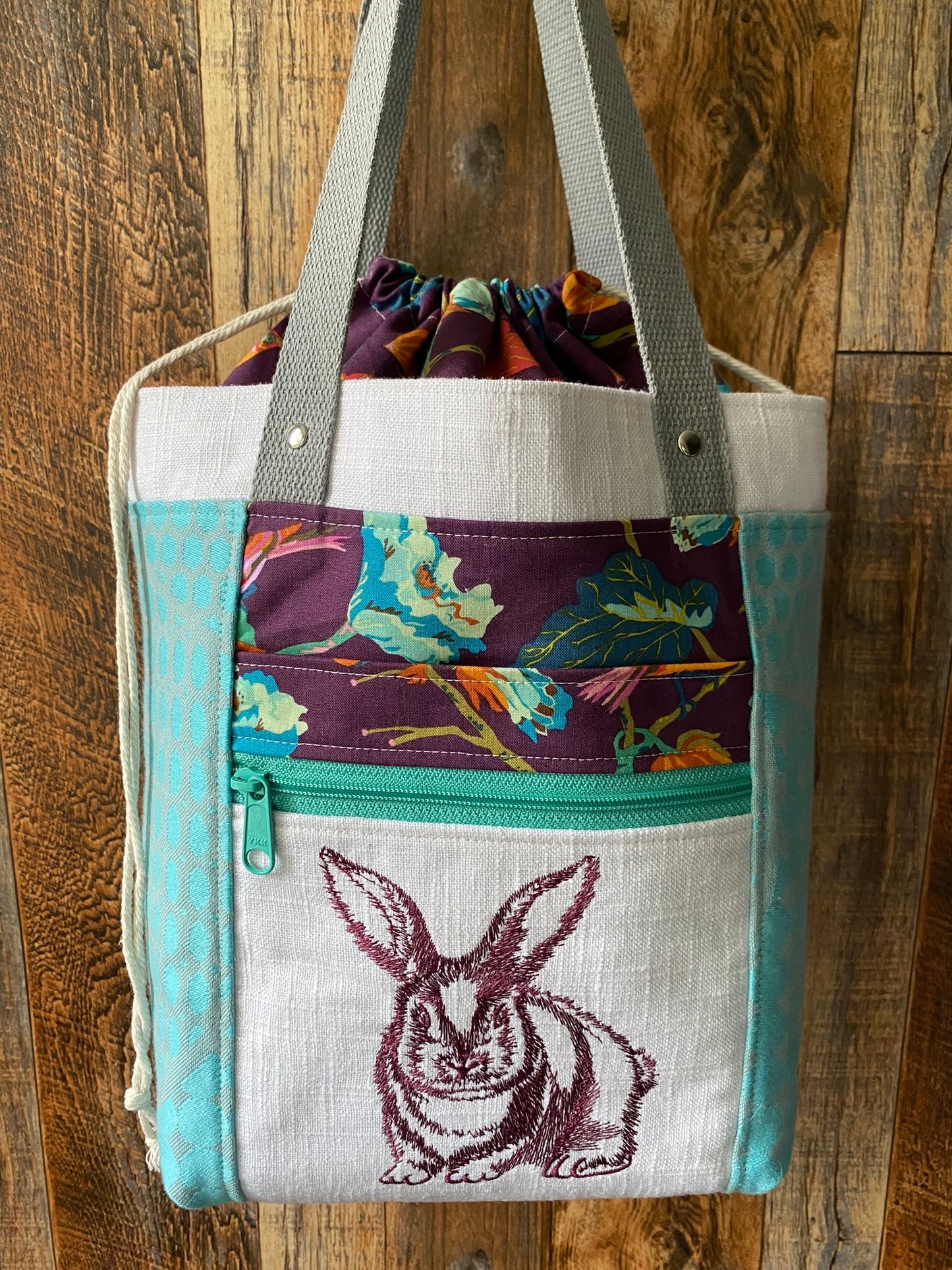 Fluffy Bunny Medium Firefly Project Bag