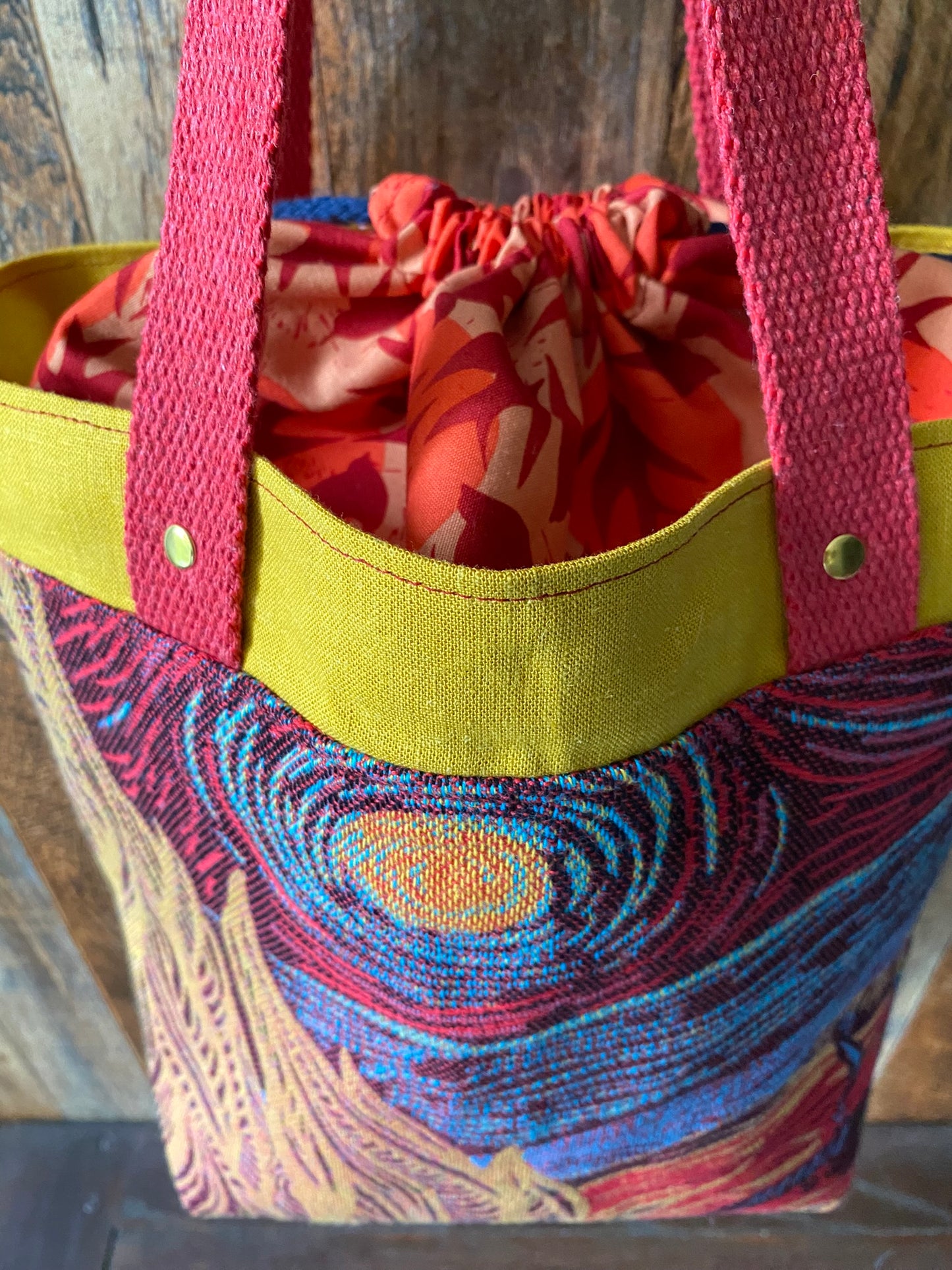Starry Swallows Medium Firefly Project Bag