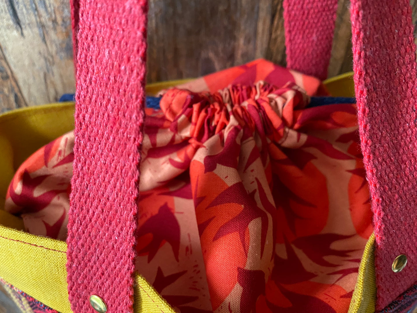 Starry Swallows Medium Firefly Project Bag