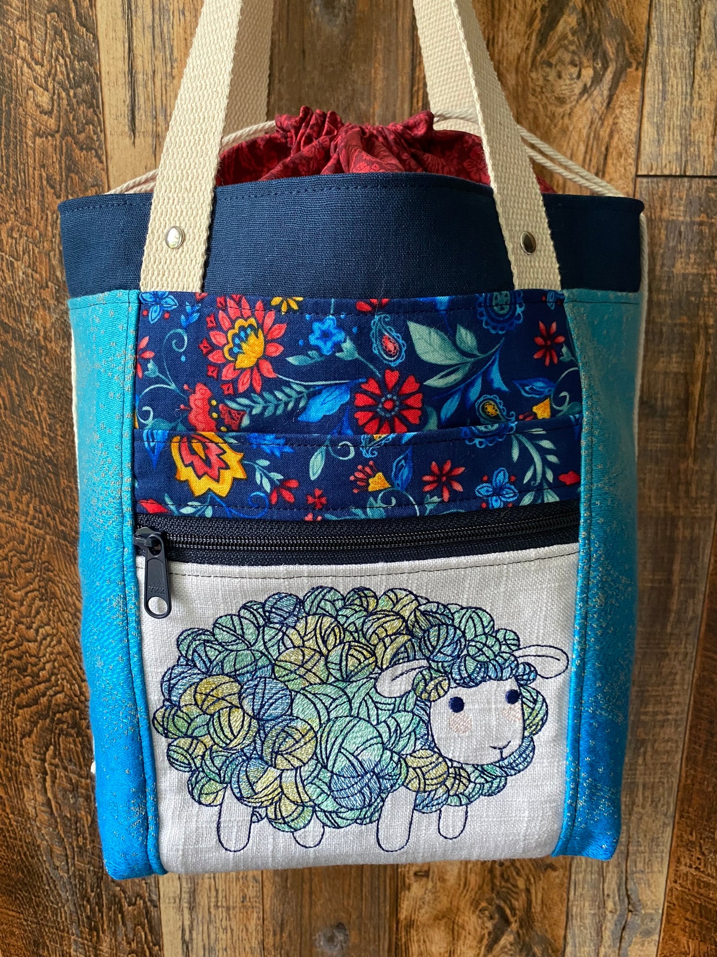Yarn Sheep Medium Firefly Project Bag