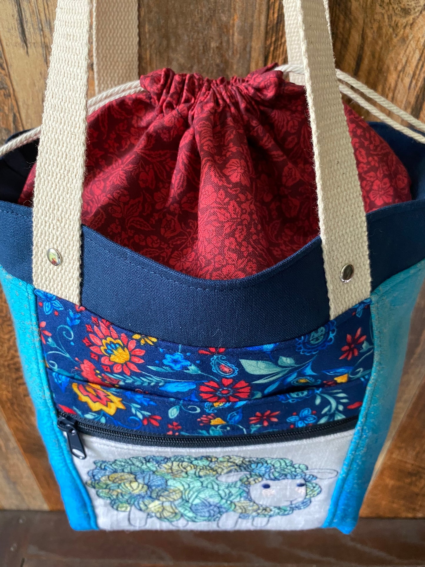 Yarn Sheep Medium Firefly Project Bag