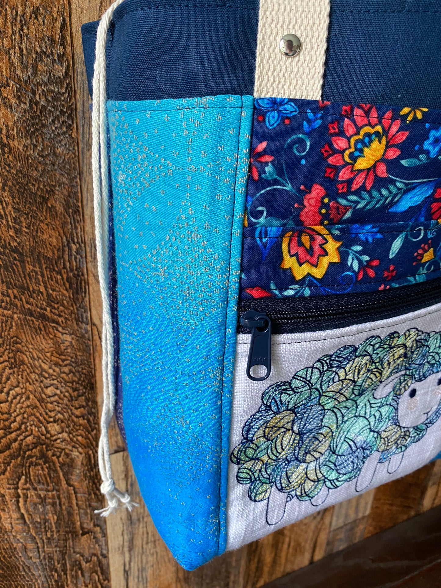 Yarn Sheep Medium Firefly Project Bag
