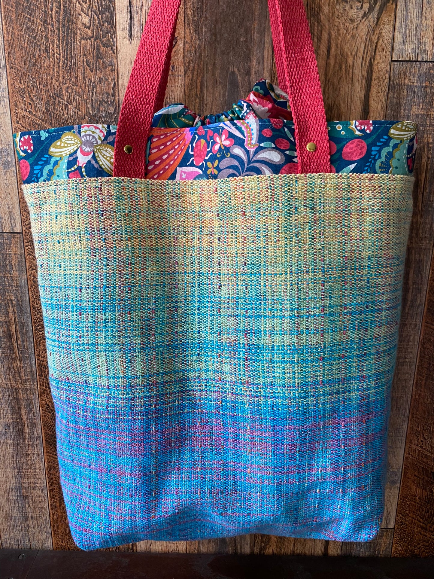 Leafy Llama Large Firefly Project Bag