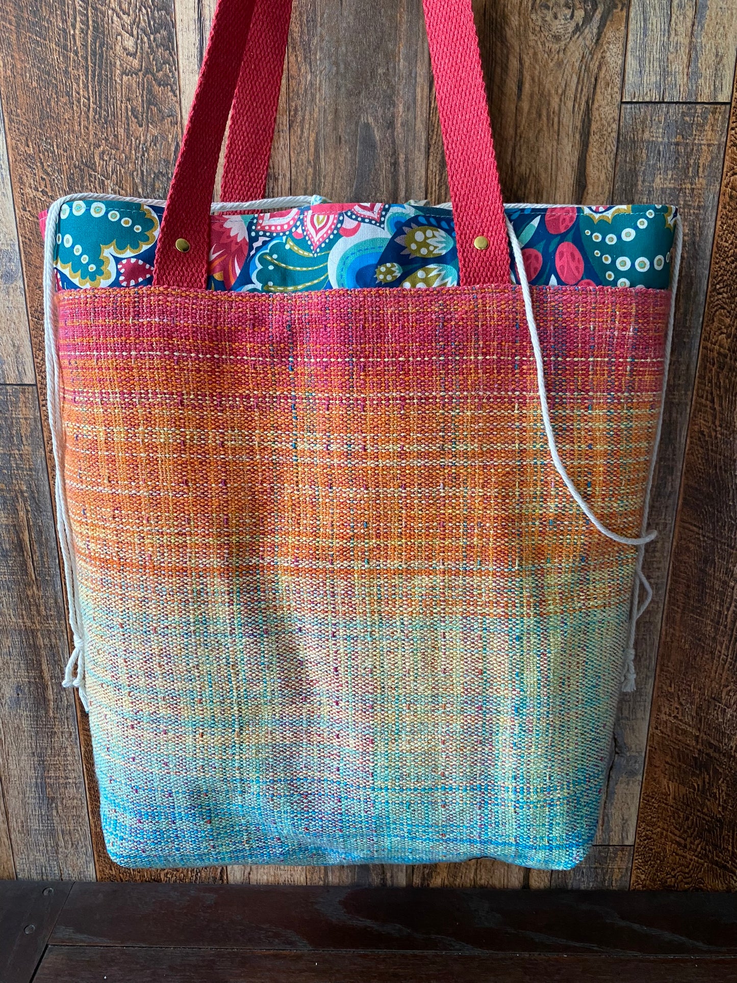 Leafy Rabbit Large Firefly Project Bag