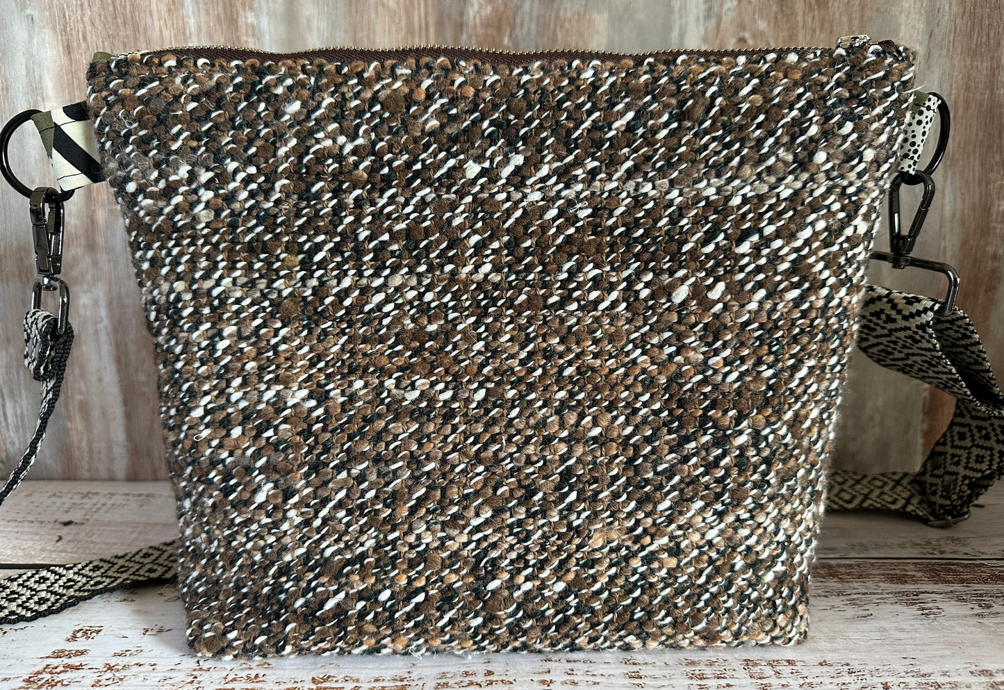Cheetah Babies and Woven Minimalist Purse