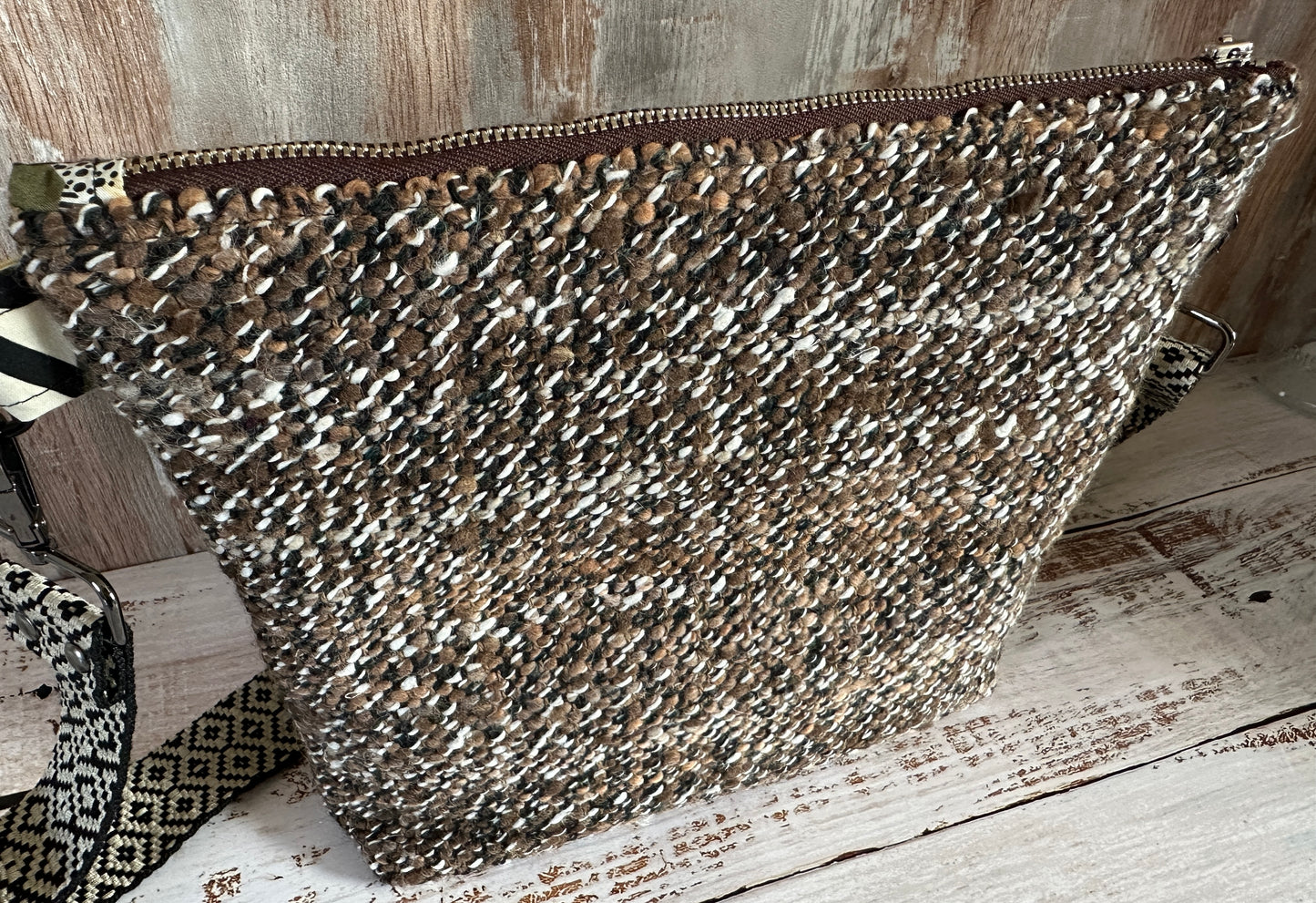 Cheetah Babies and Woven Minimalist Purse