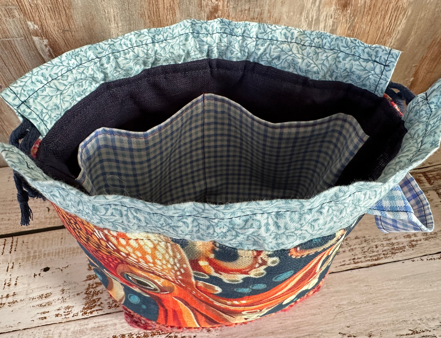 Octopus Small Project Bag