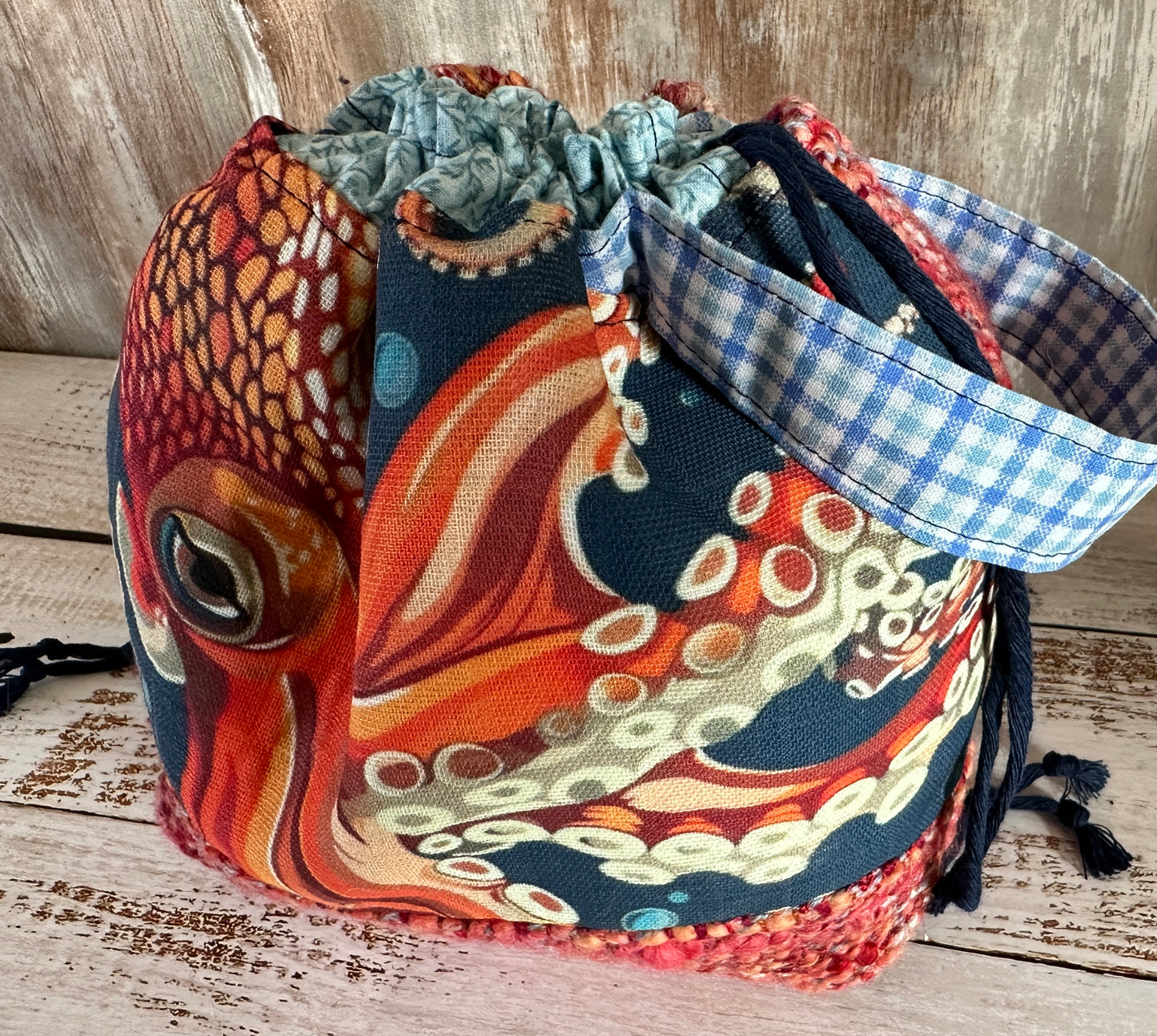 Octopus Small Project Bag