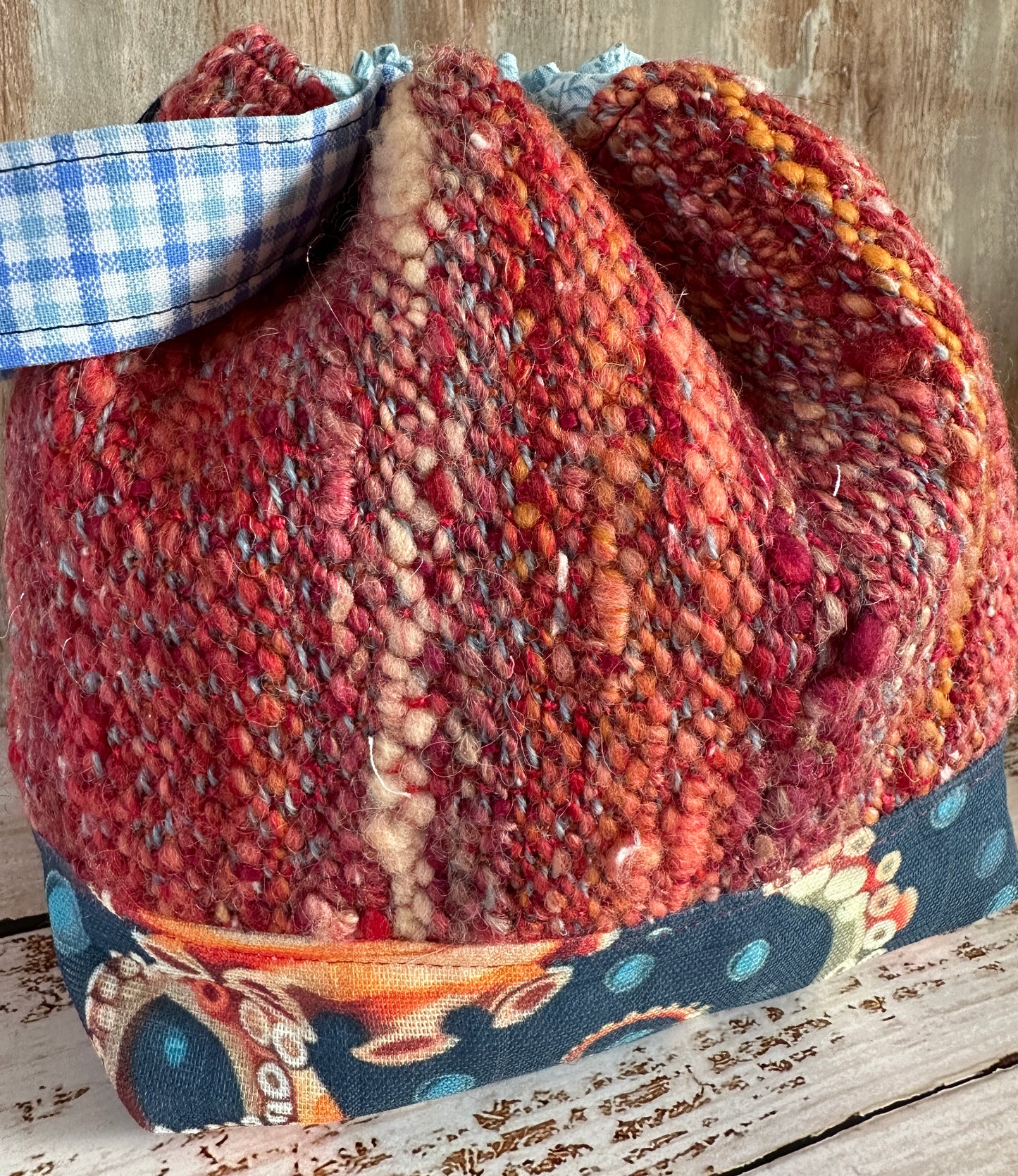 Octopus Small Project Bag