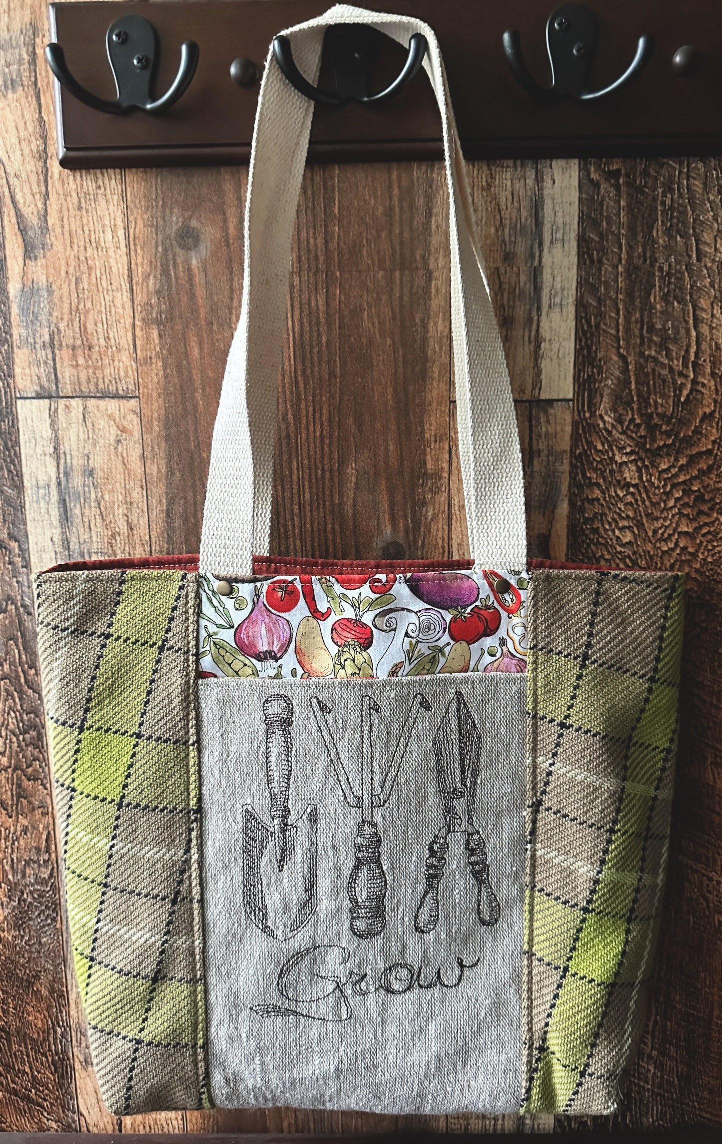 Gardening Grows Tote/Book Bag