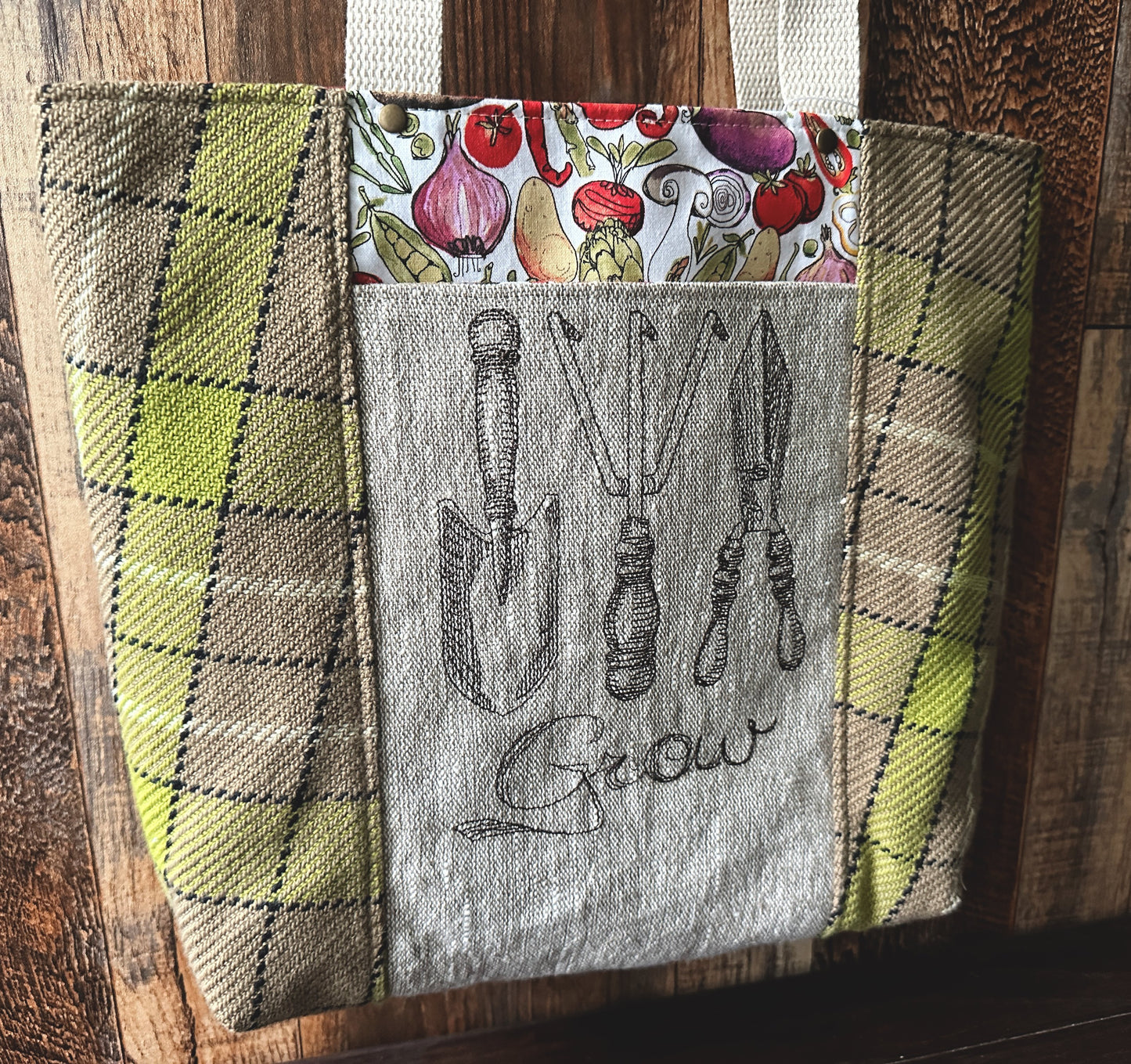 Gardening Grows Tote/Book Bag