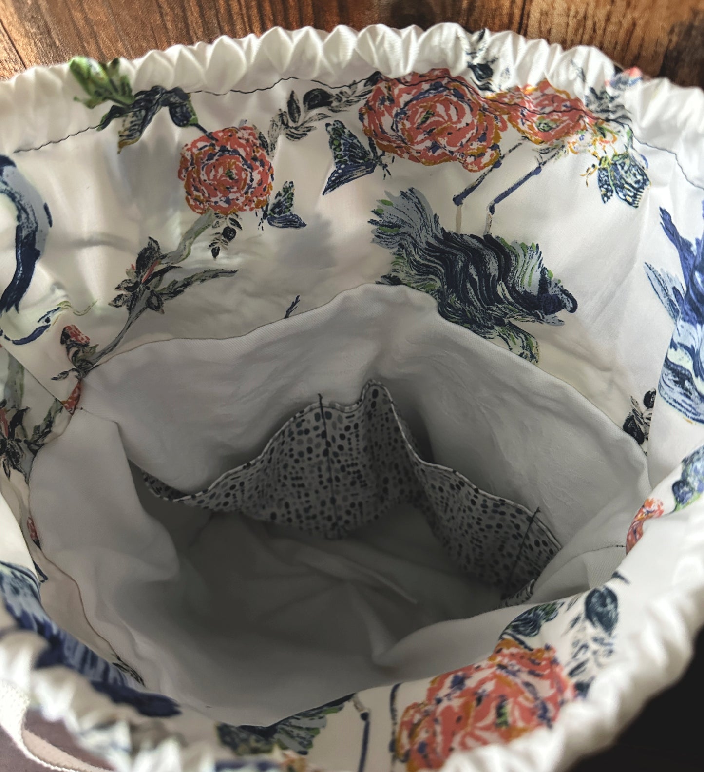 Great Blue Heron Medium Firefly Project Bag