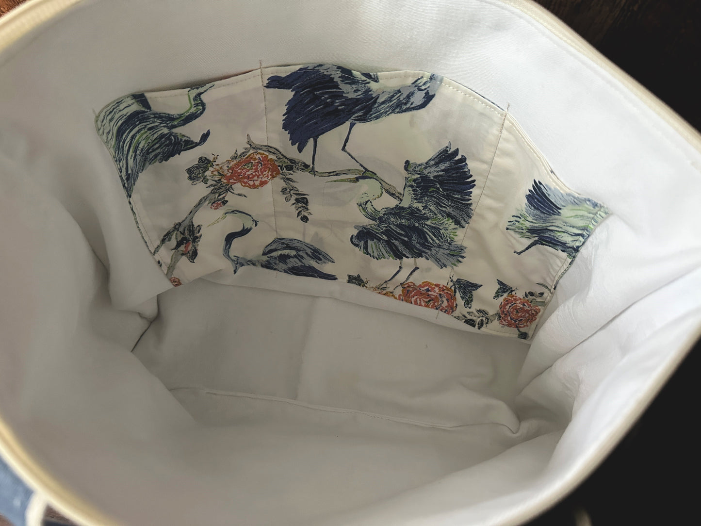 Great Blue Heron Large Carry-All Bag