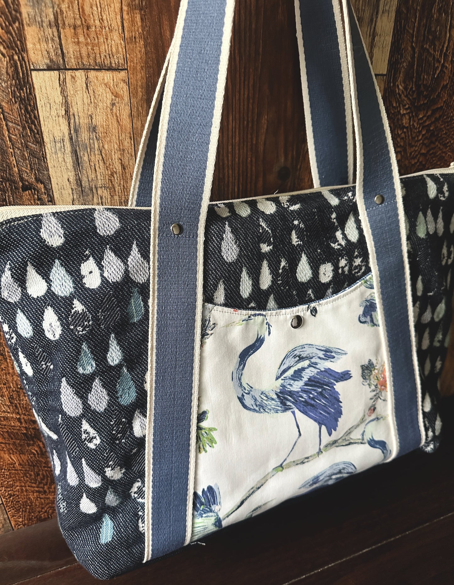 Great Blue Heron Large Carry-All Bag
